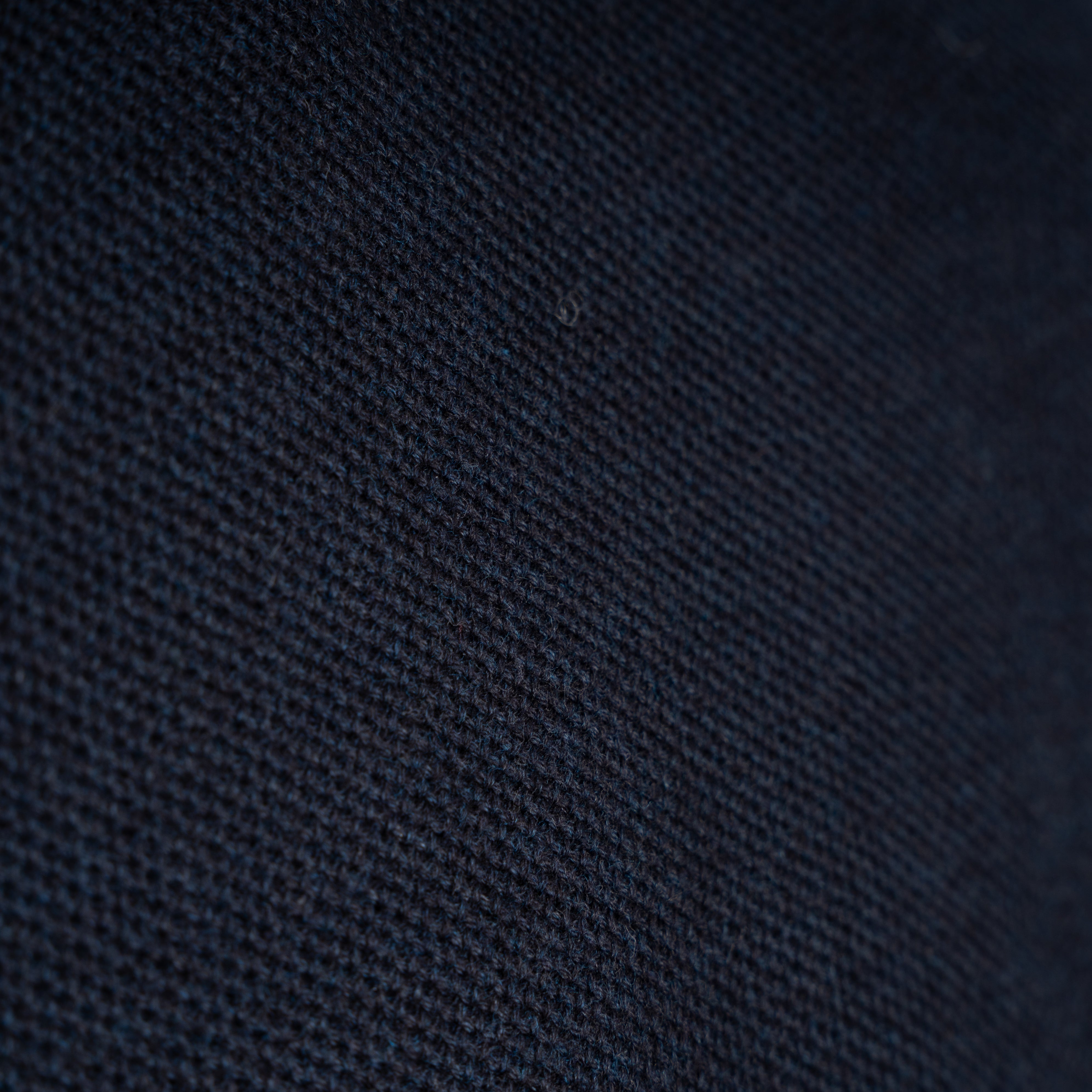 Ralph Lauren Gebreide Trui met Rits Blauw | Mesh Cotton