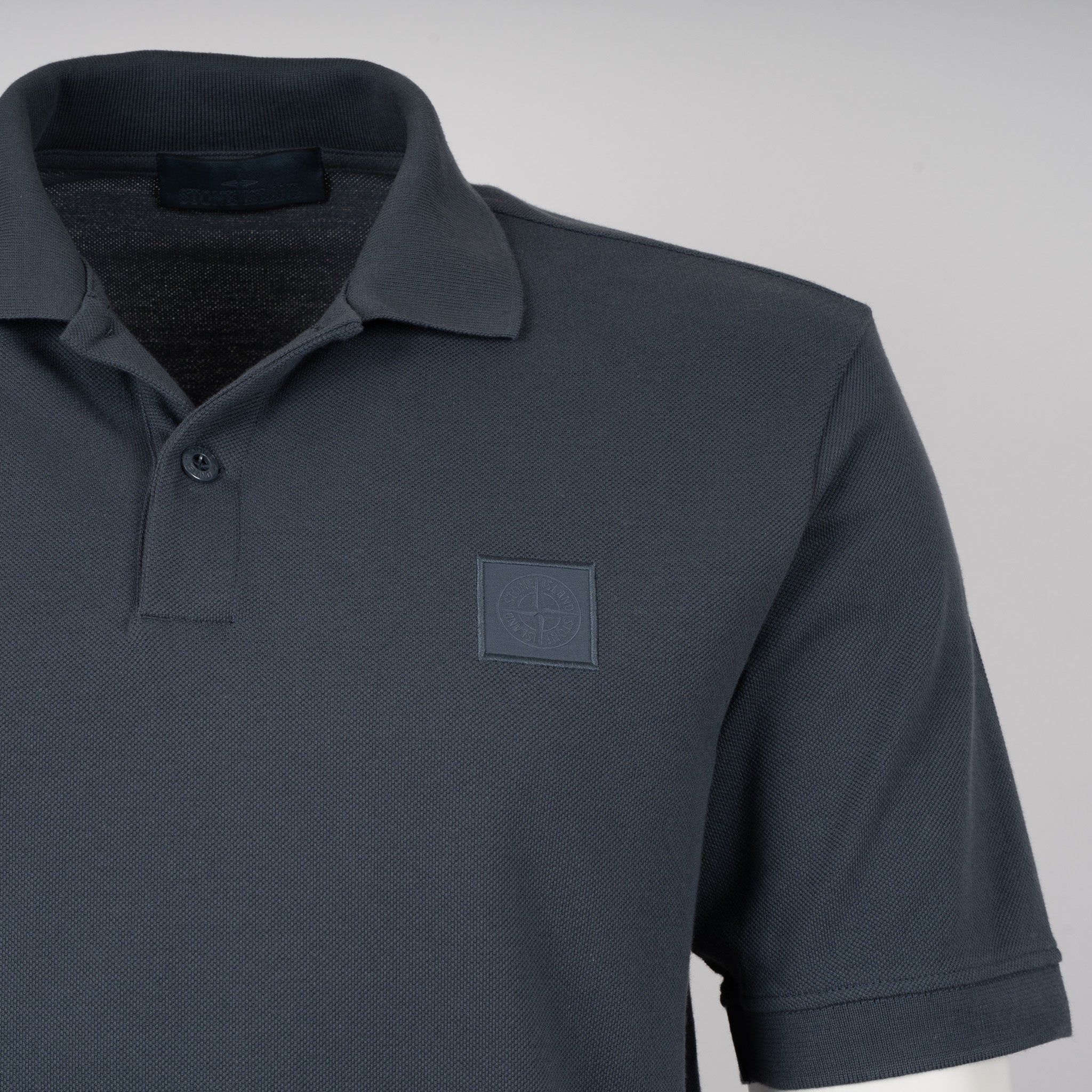 Stone Island Polo Blauw | Ghost