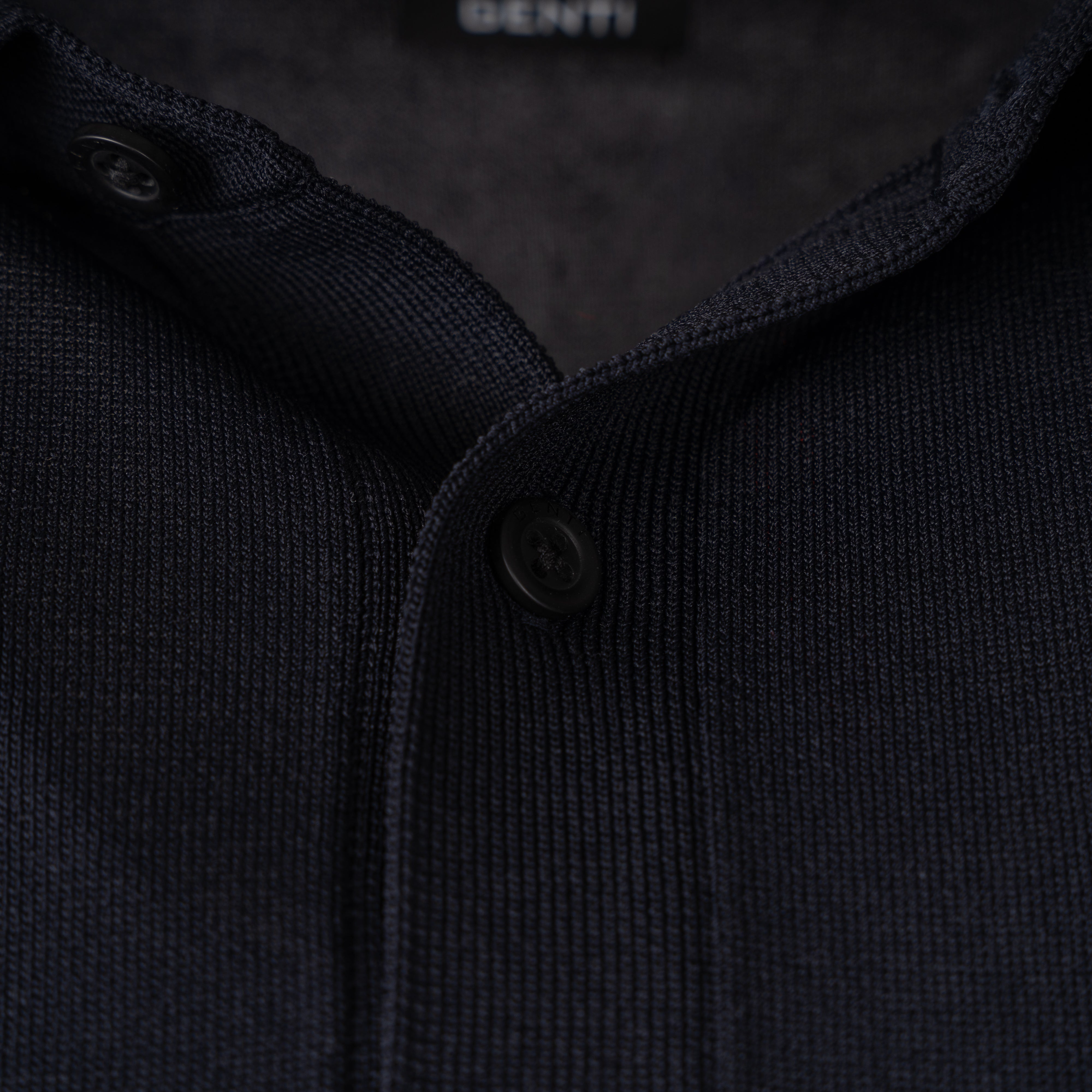 Genti Polo Donkerblauw | Cool Dry