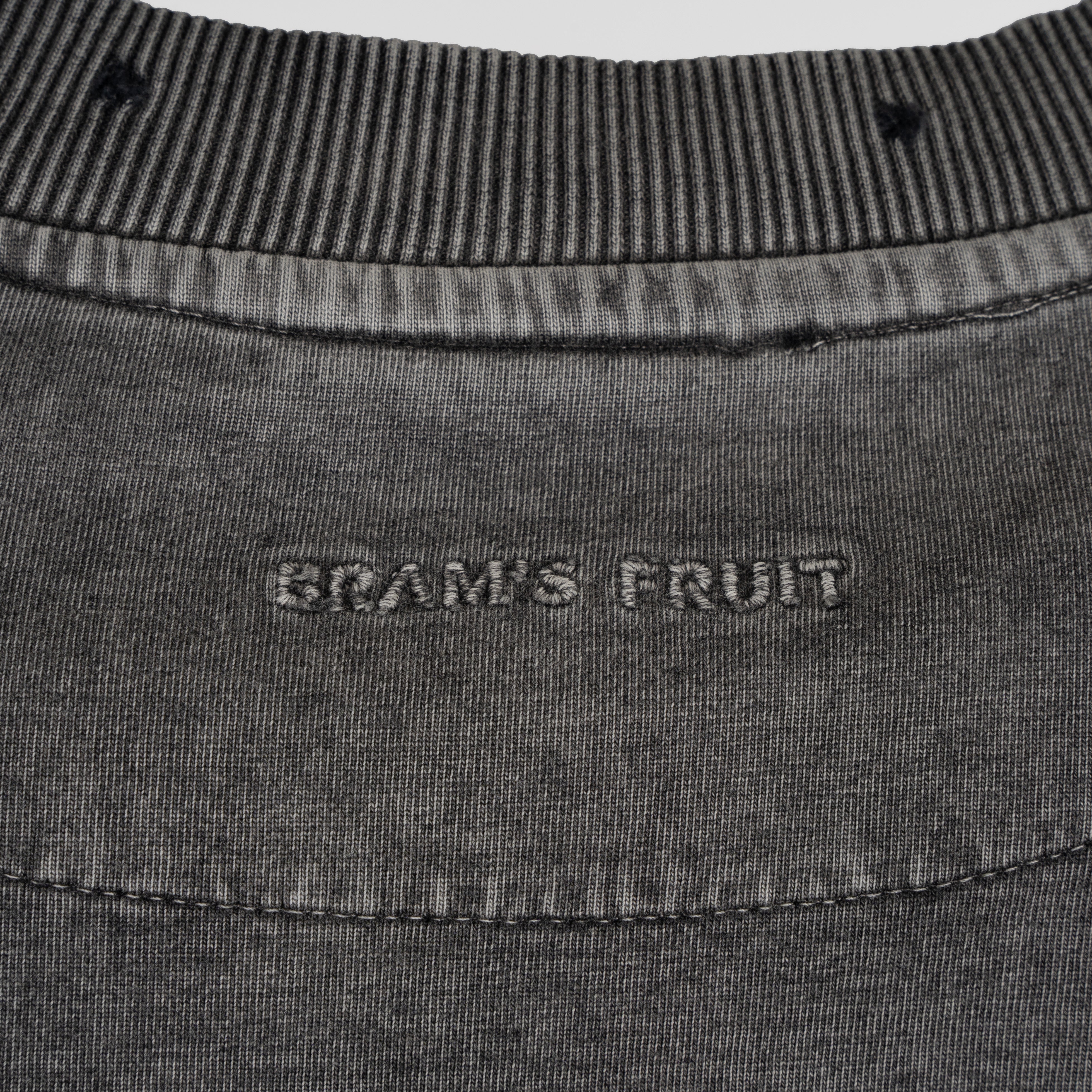 Bram's Fruit T-Shirt Zwart | Distressed Logo