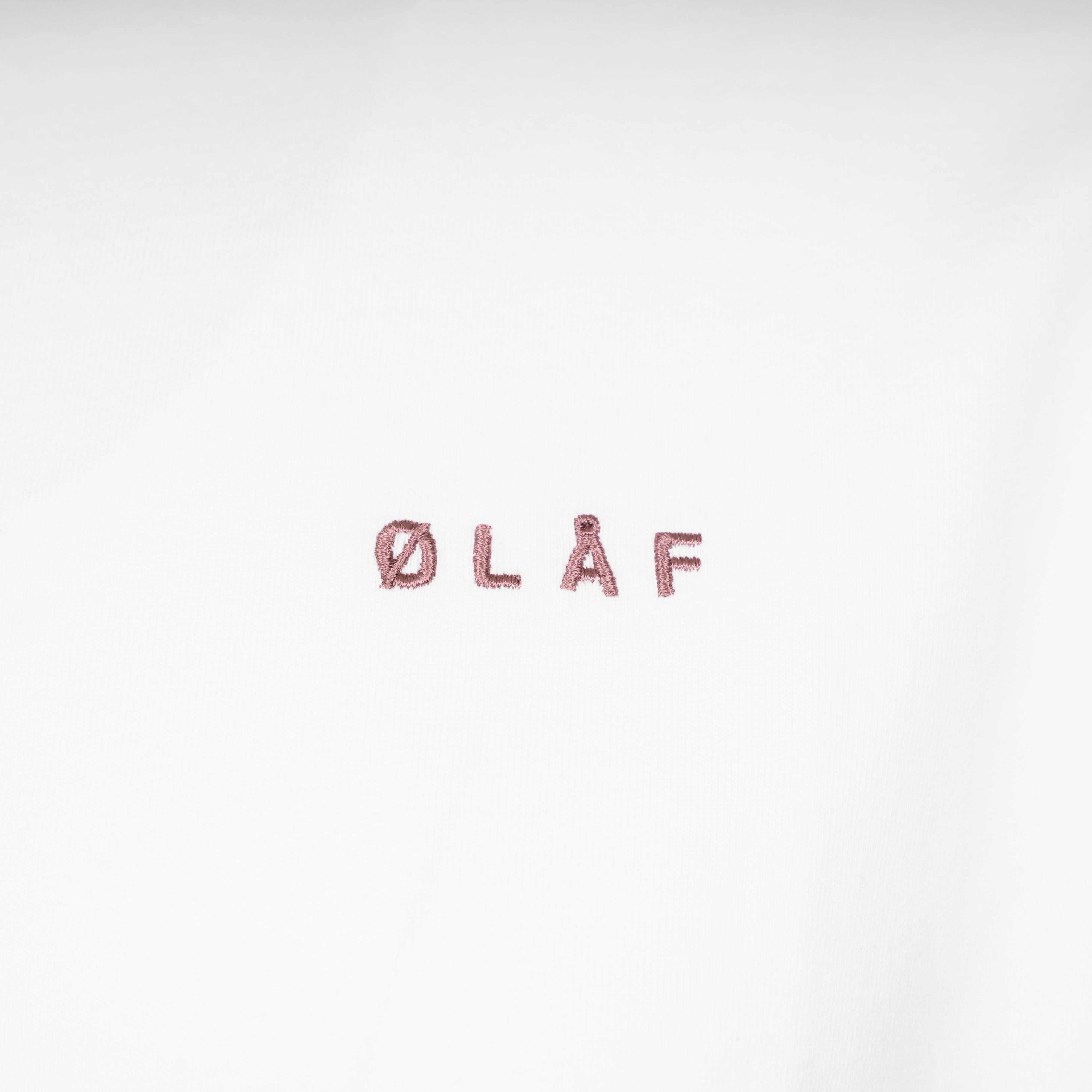 Olaf T-Shirt Backprint Wit | Brushstroke Graphic