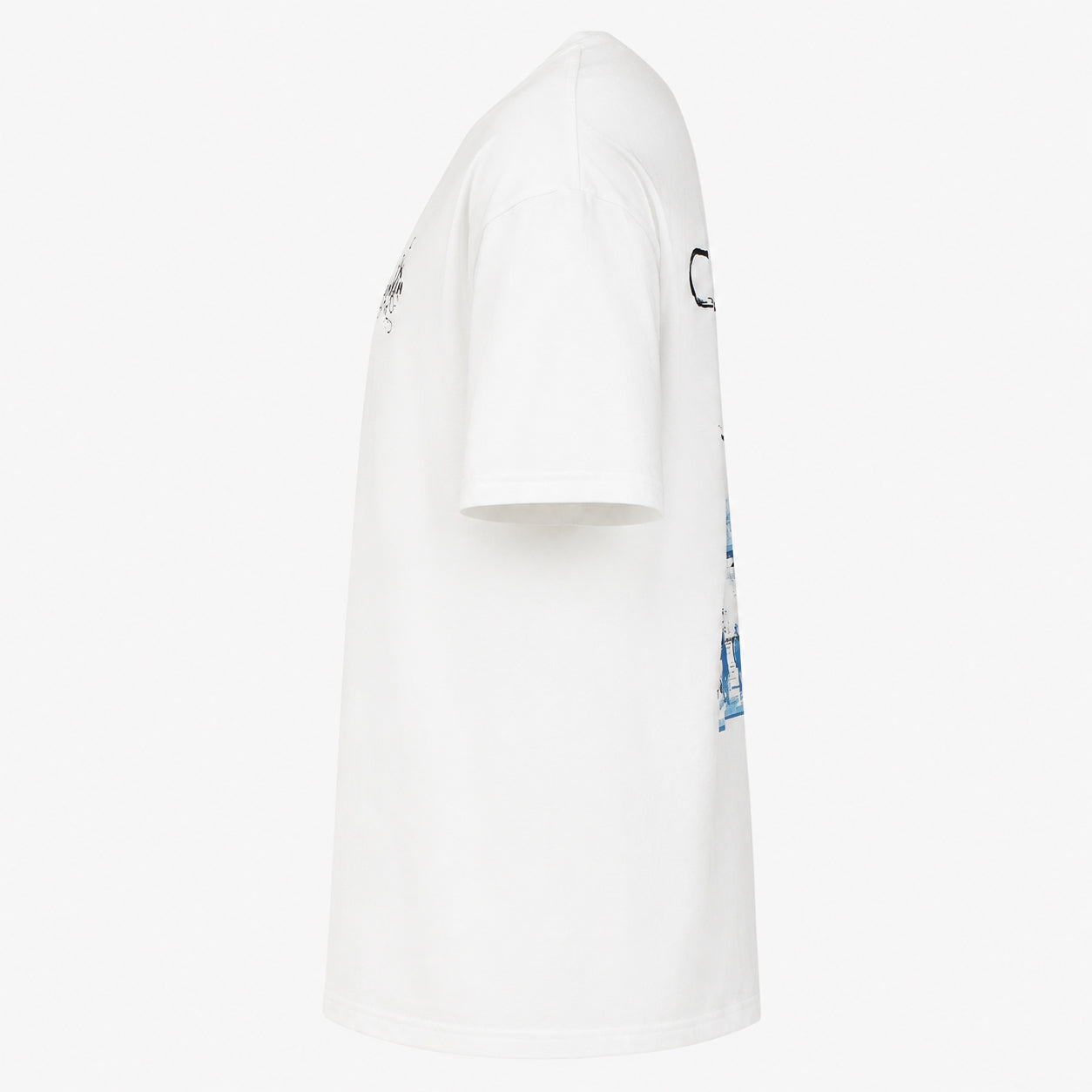 Denham T-Shirt Backprint Wit | Frame