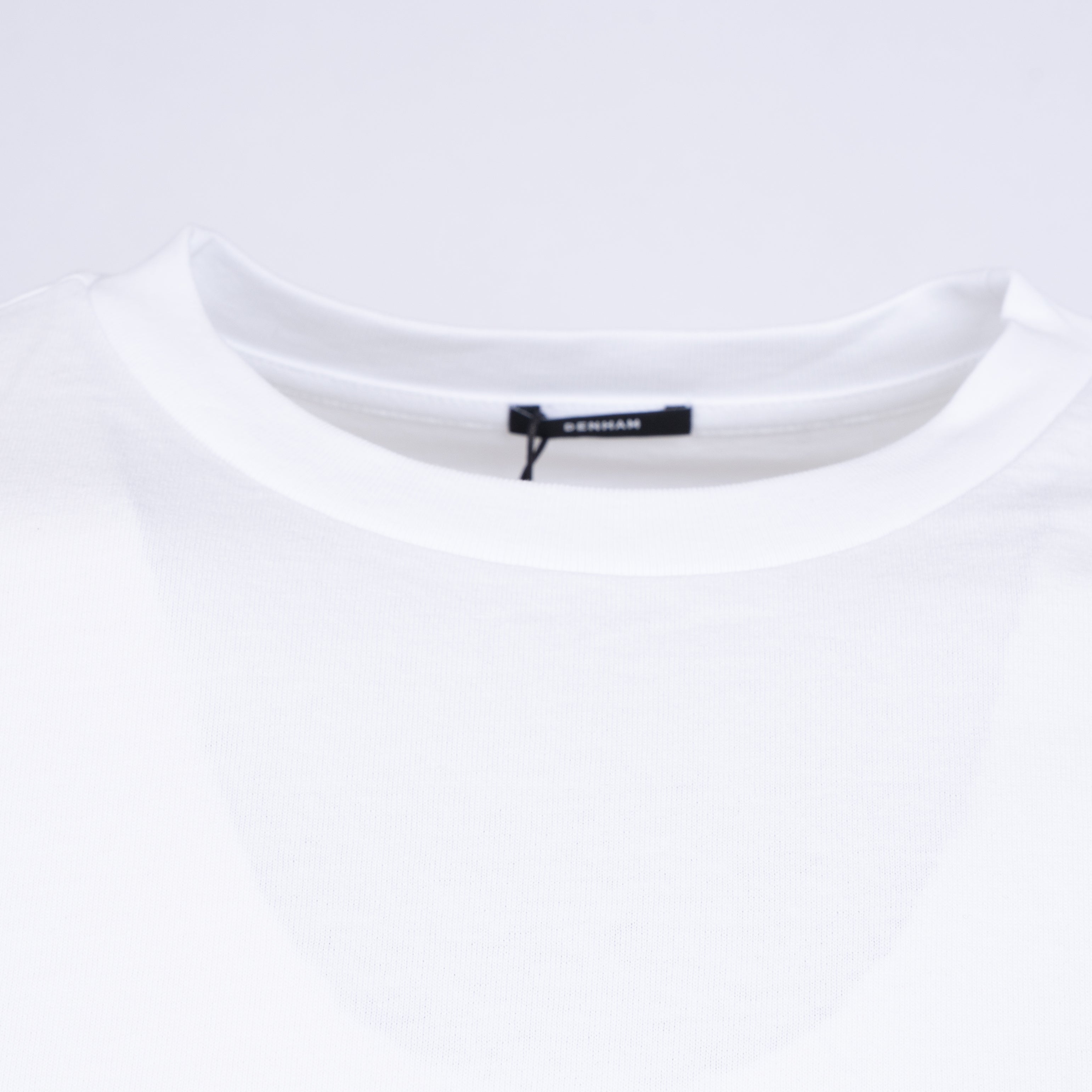 Denham Longsleeve Wit | Tsubaki Tee