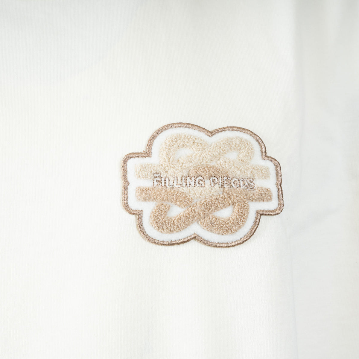 Filling Pieces T-Shirt Crème | Gowtu Tonal
