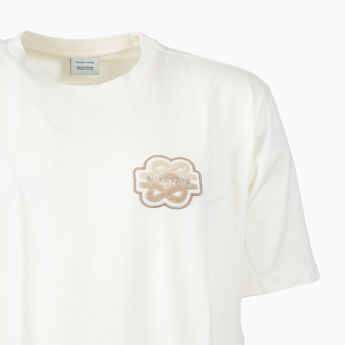 Filling Pieces T-Shirt Crème | Gowtu Tonal