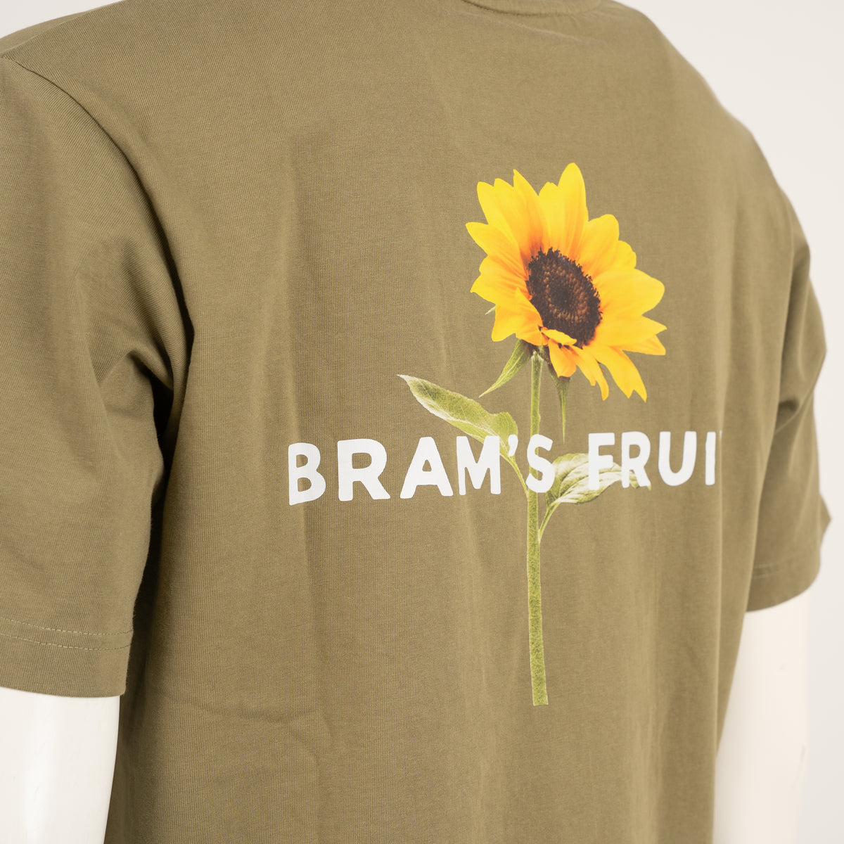 Bram's Fruit T-Shirt Backprint Groen | Sunflower