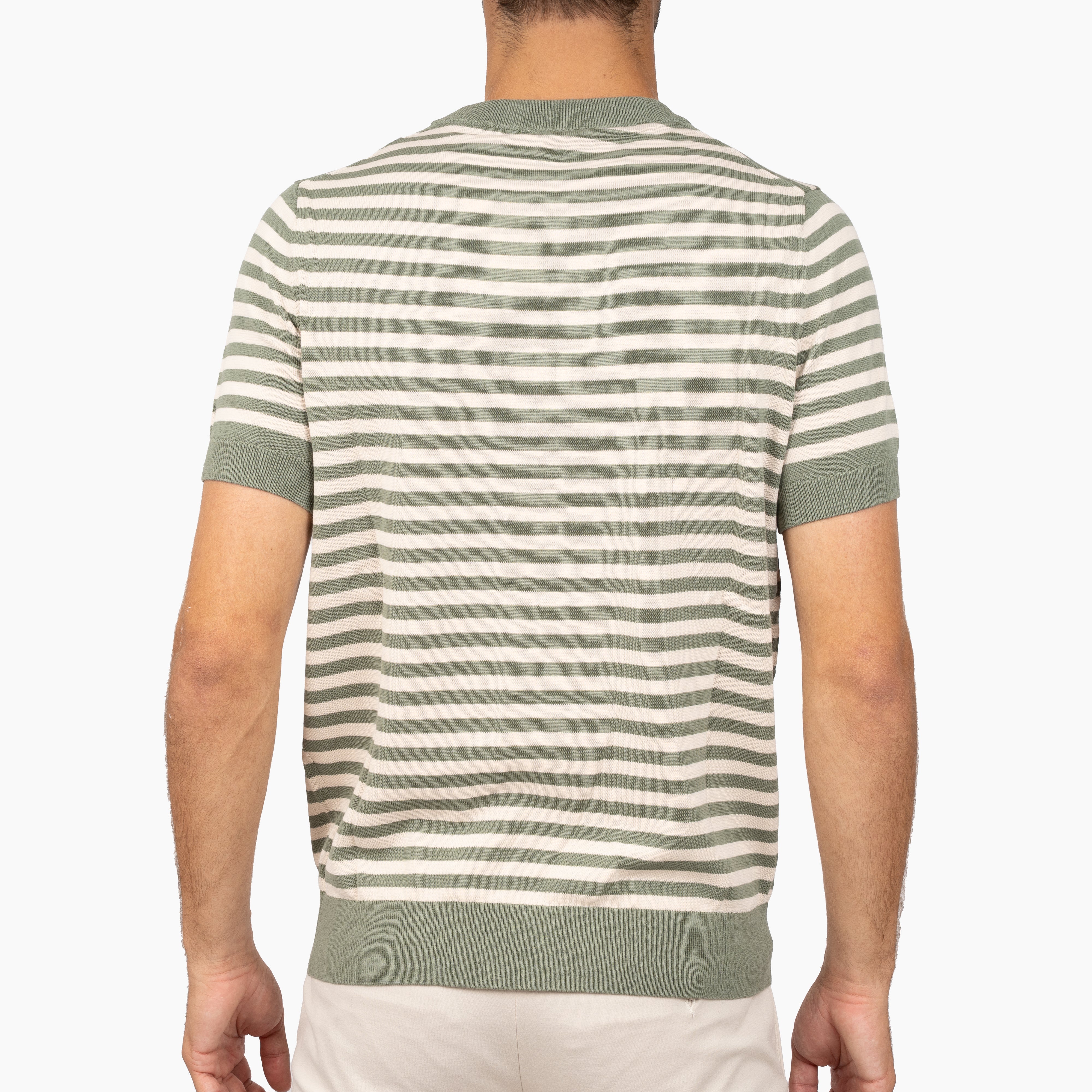 SEVEN DIALS Gebreid T-Shirt Groen | Farsan