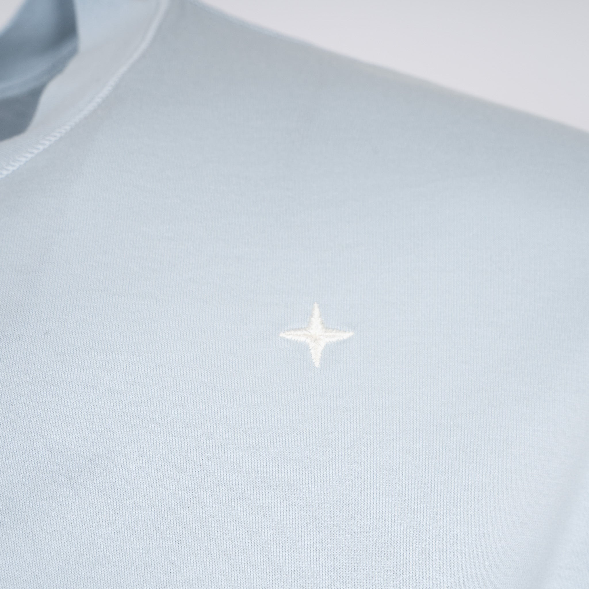 Stone Island T-Shirt Lichtblauw | Stellina