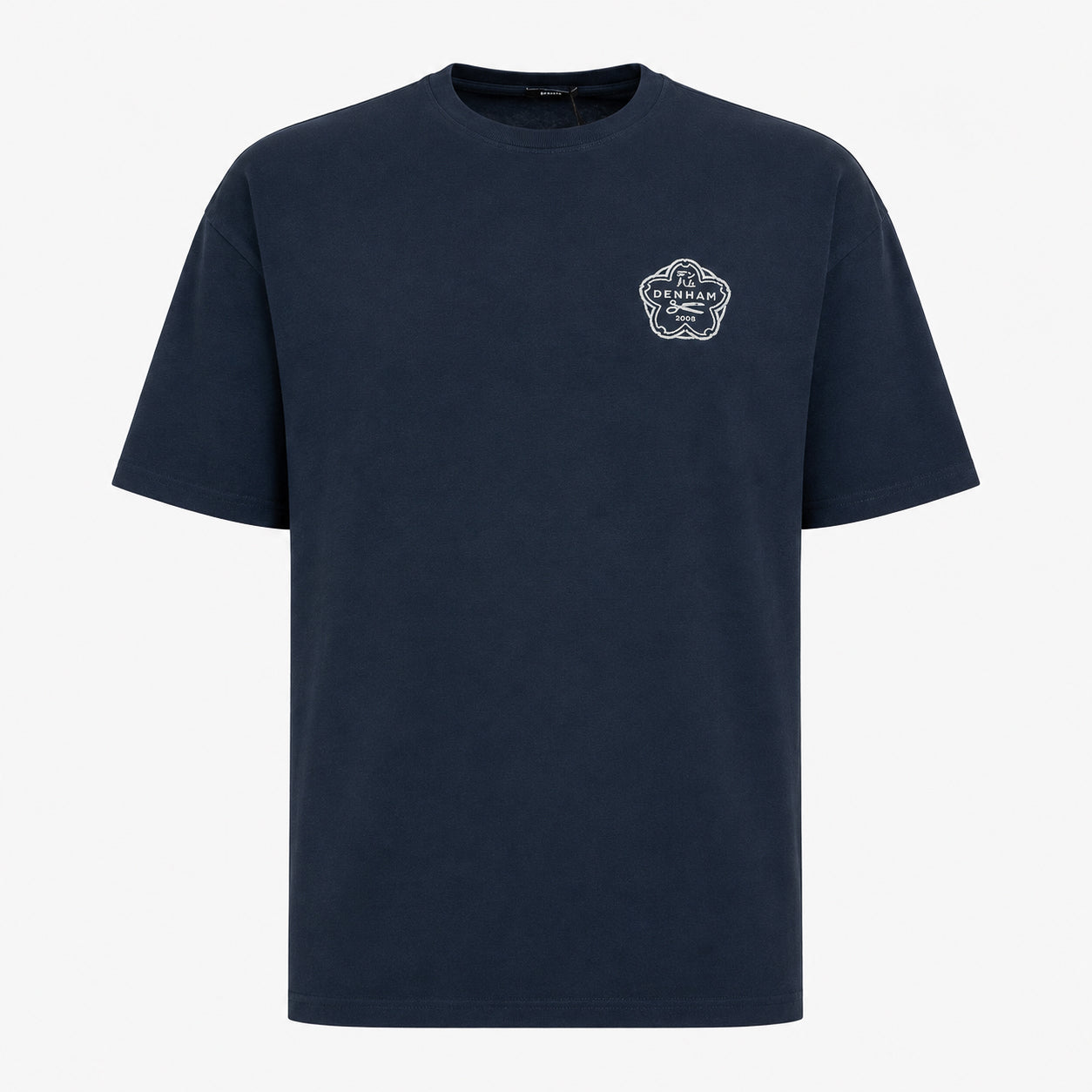 Denham T-Shirt Blauw | Sake Tee