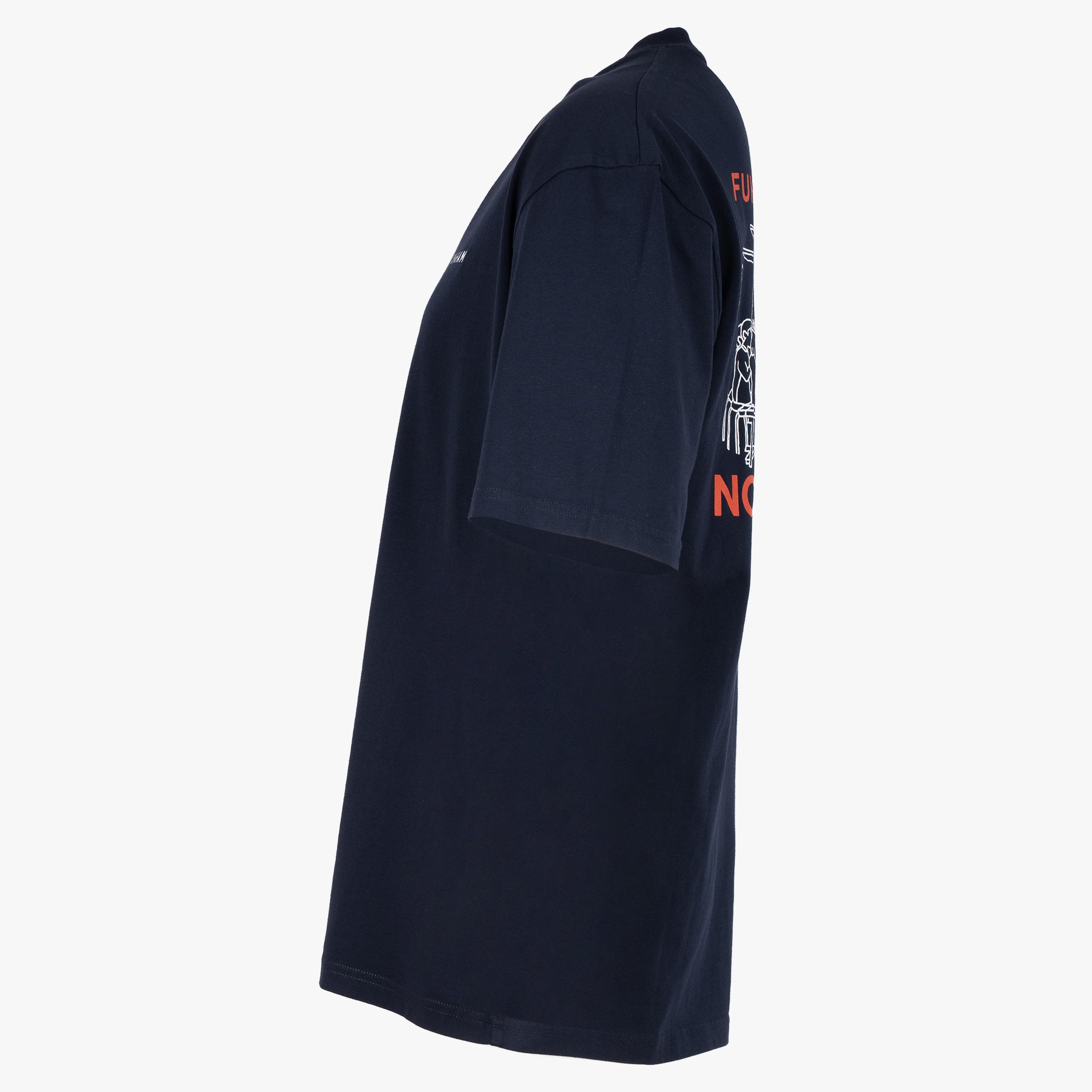 Denham T-Shirt Backprint Blauw | Yatai Graphic Tee