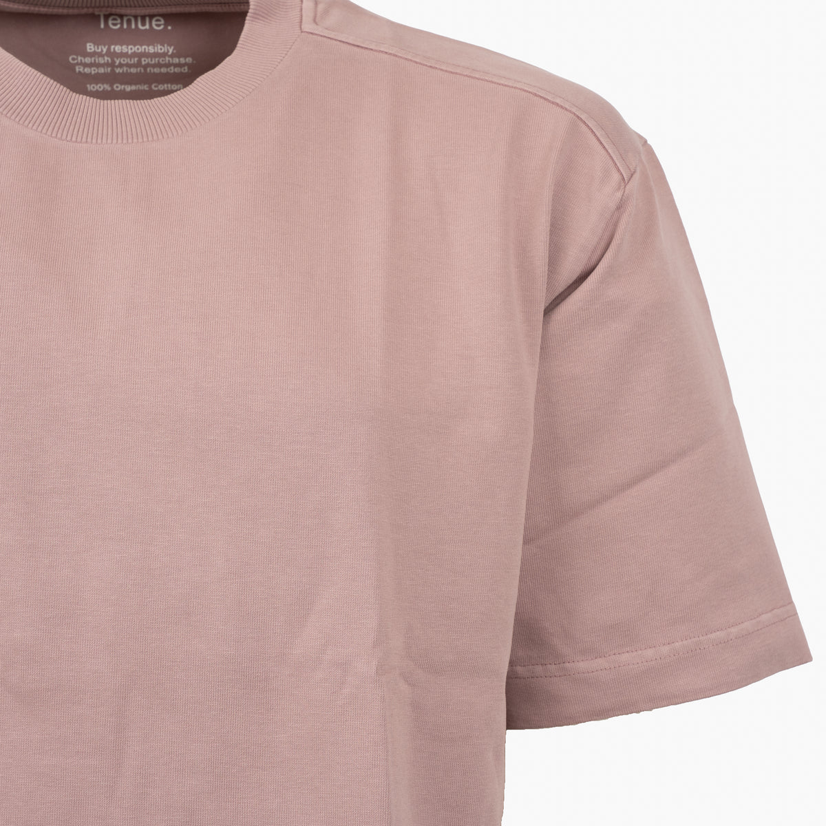 Tenue. T-Shirt Blauw | Bruce Dusty Lilac