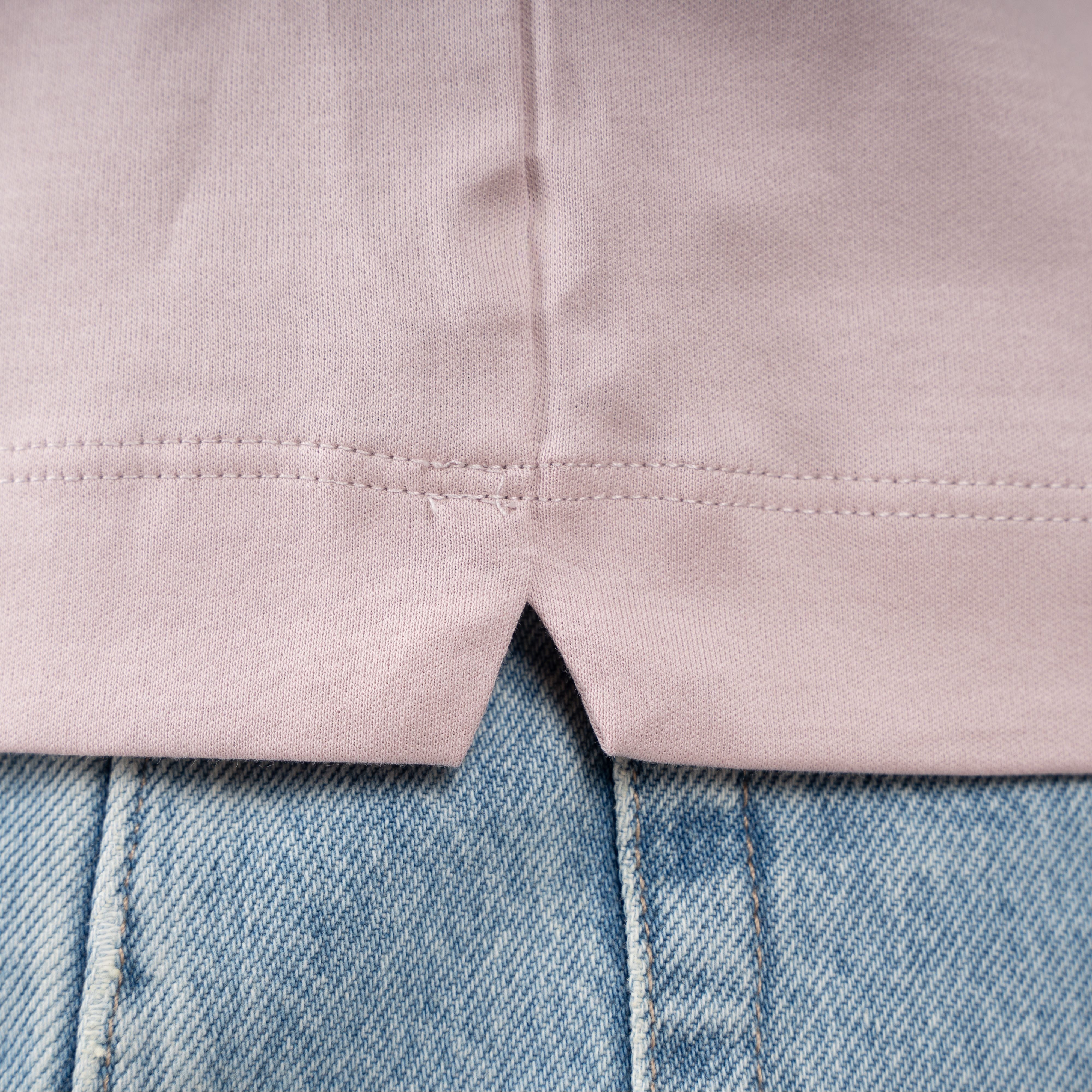Valenza T-Shirt Roze | Interlock Supima Cotton