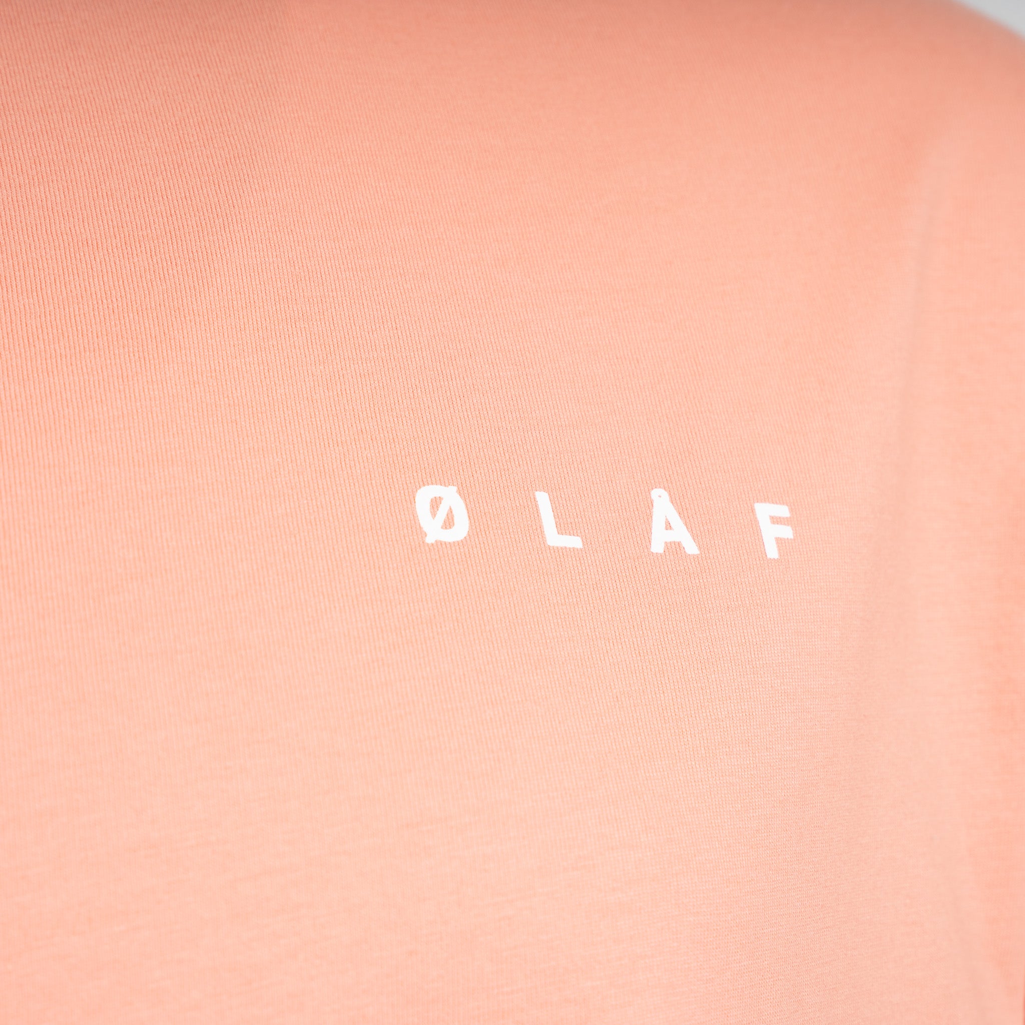 Olaf T-Shirt Backprint Roze | Brushstroke Face