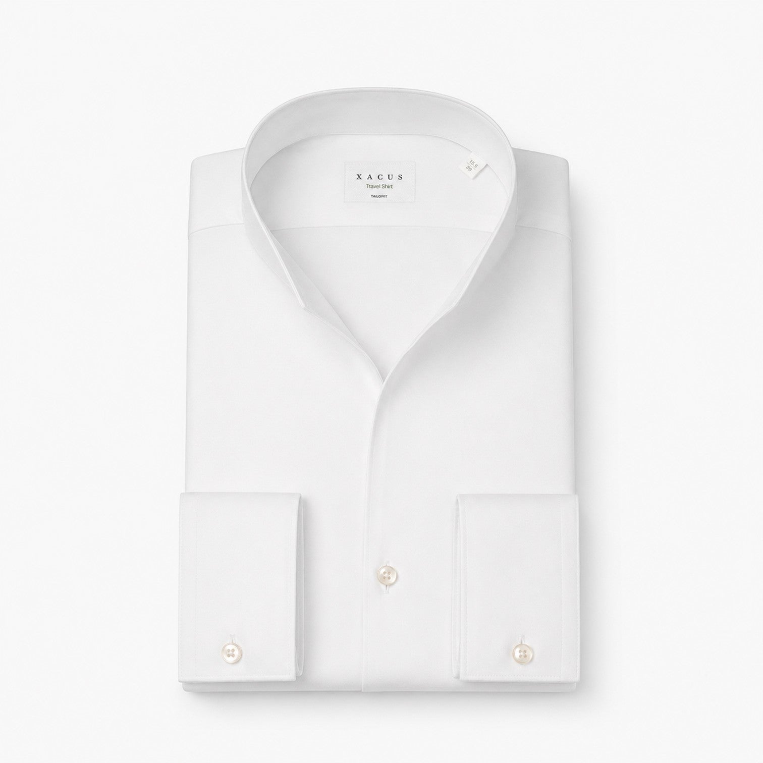 Xacus Overhemd Wit | Tulip Collar