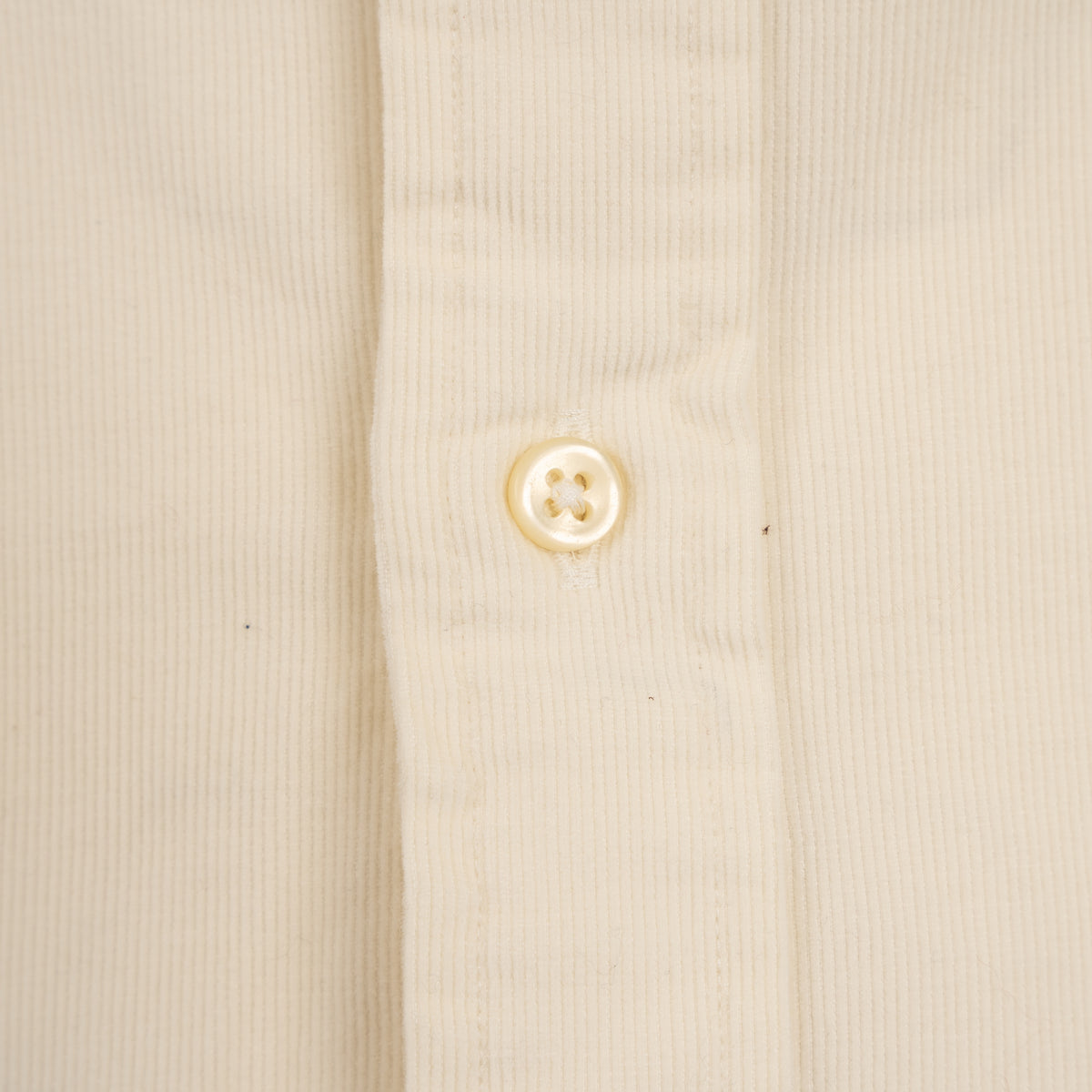 Ralph Lauren Corduroy Overhemd Crème | Custom Fit