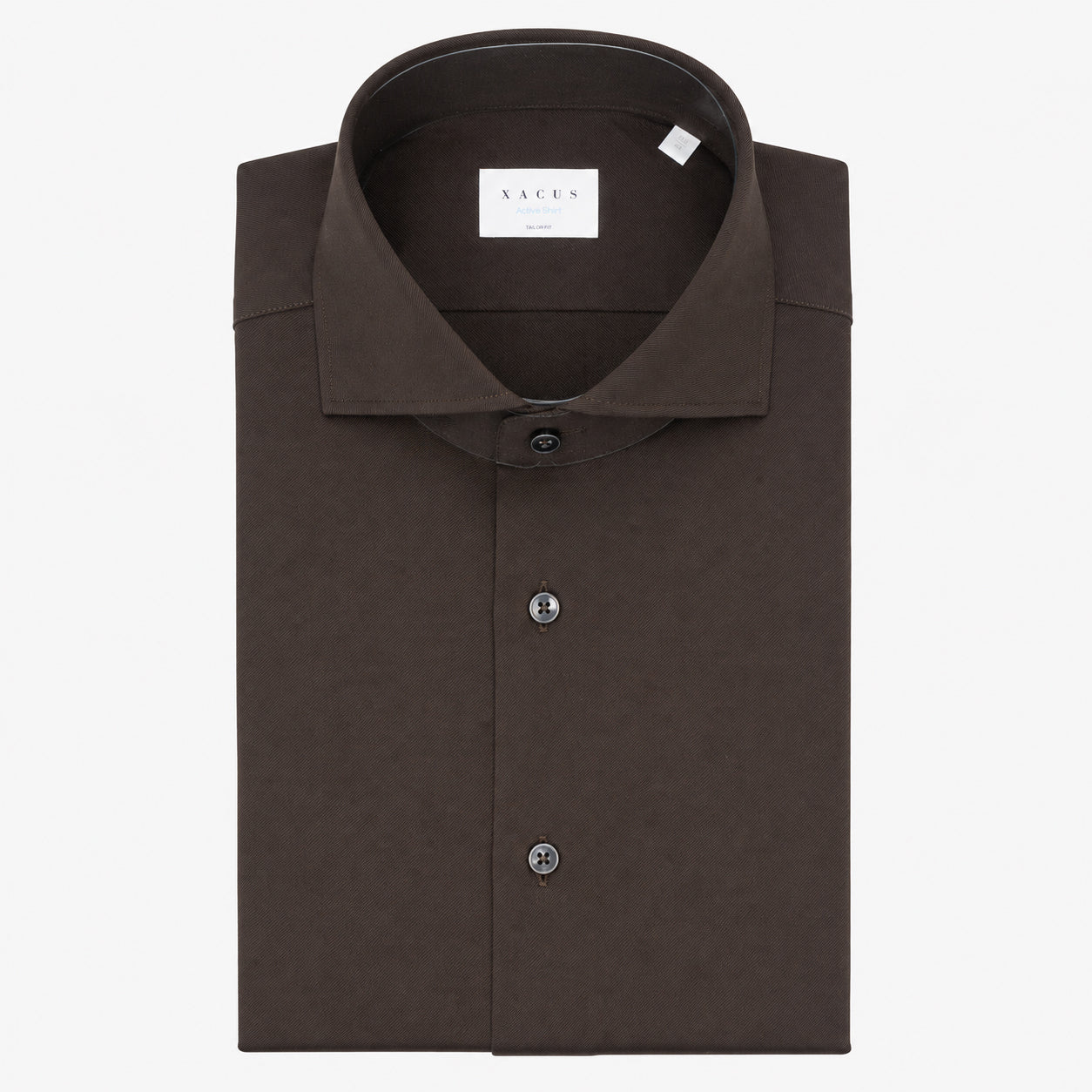 Xacus Overhemd Bruin | Active Shirt