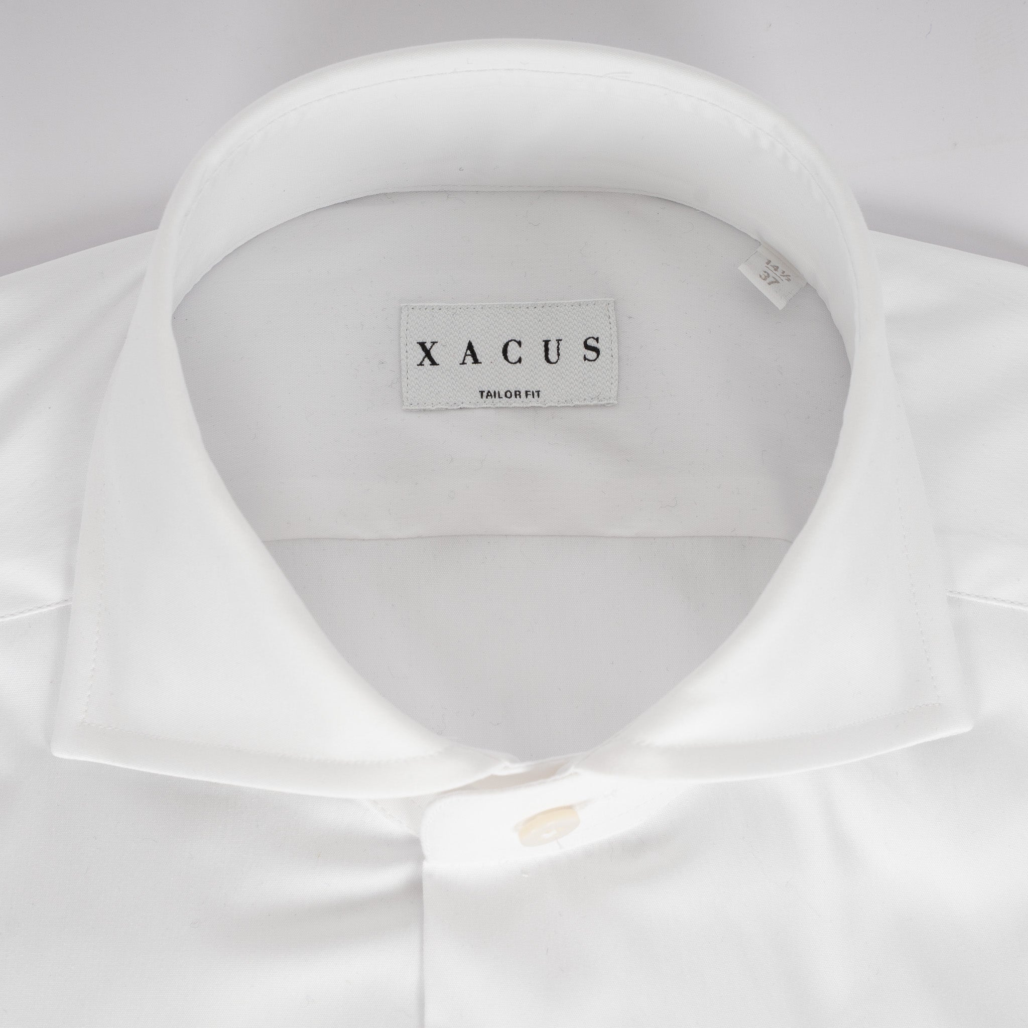 Xacus Overhemd Wit | Albini Stretch