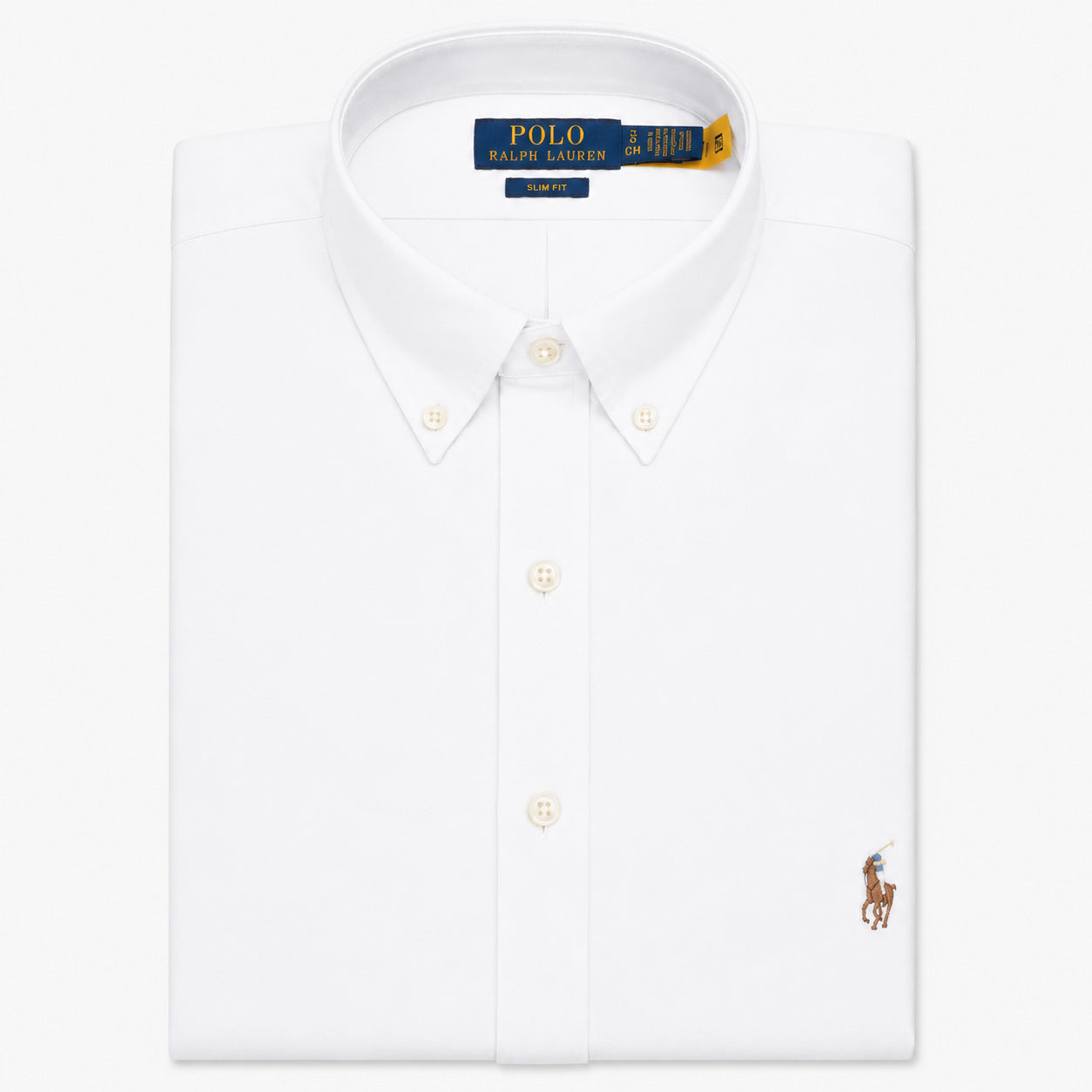 Ralph Lauren Overhemd Wit | Slim Fit