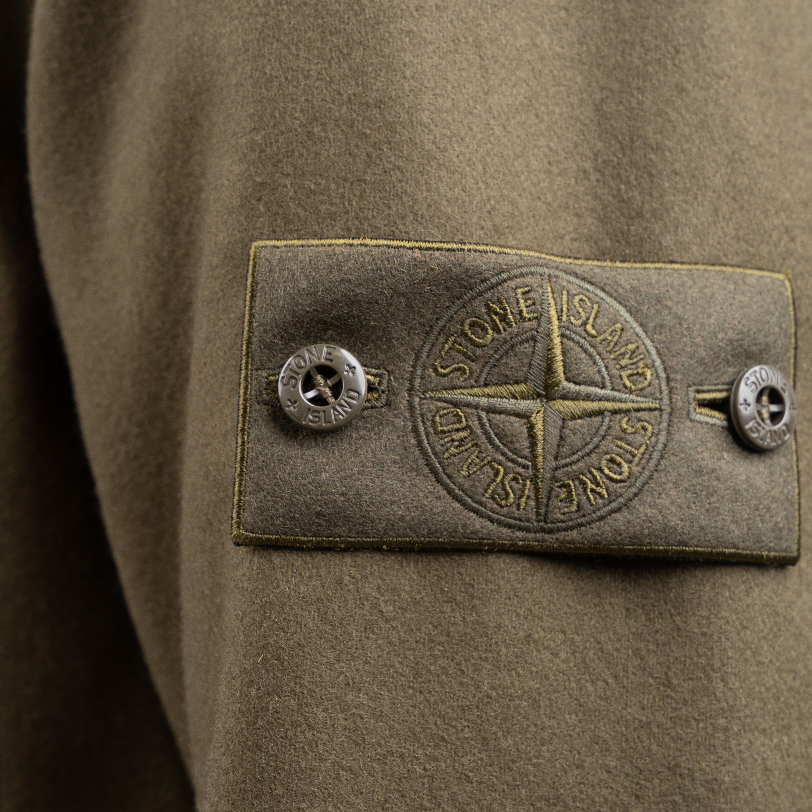 Stone Island Overshirt Groen | Ghost