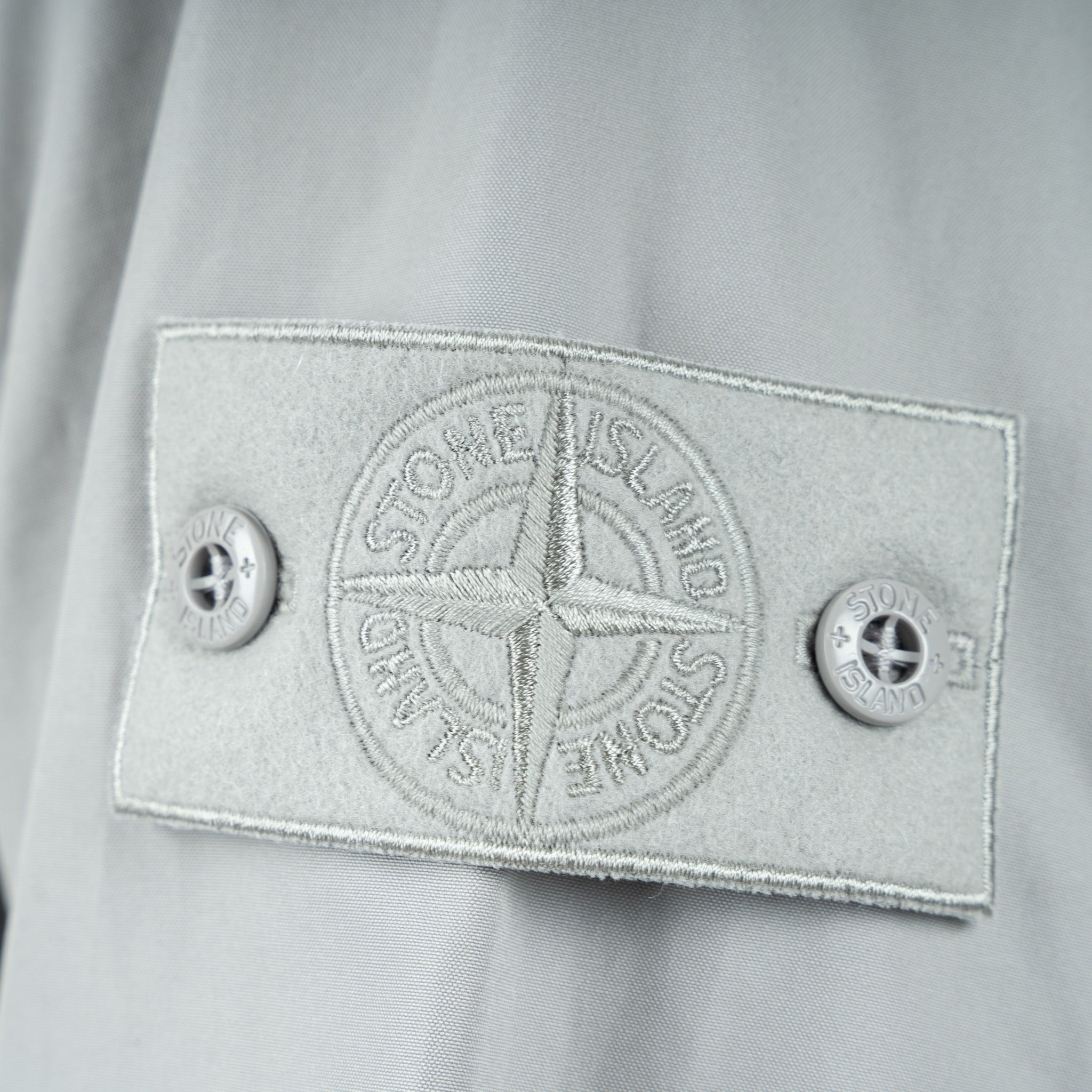 Stone Island Overshirt Grijs | Ghost