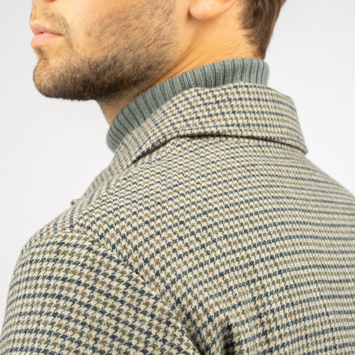 Woolrich Overshirt Jack Groen Geruit | Keating