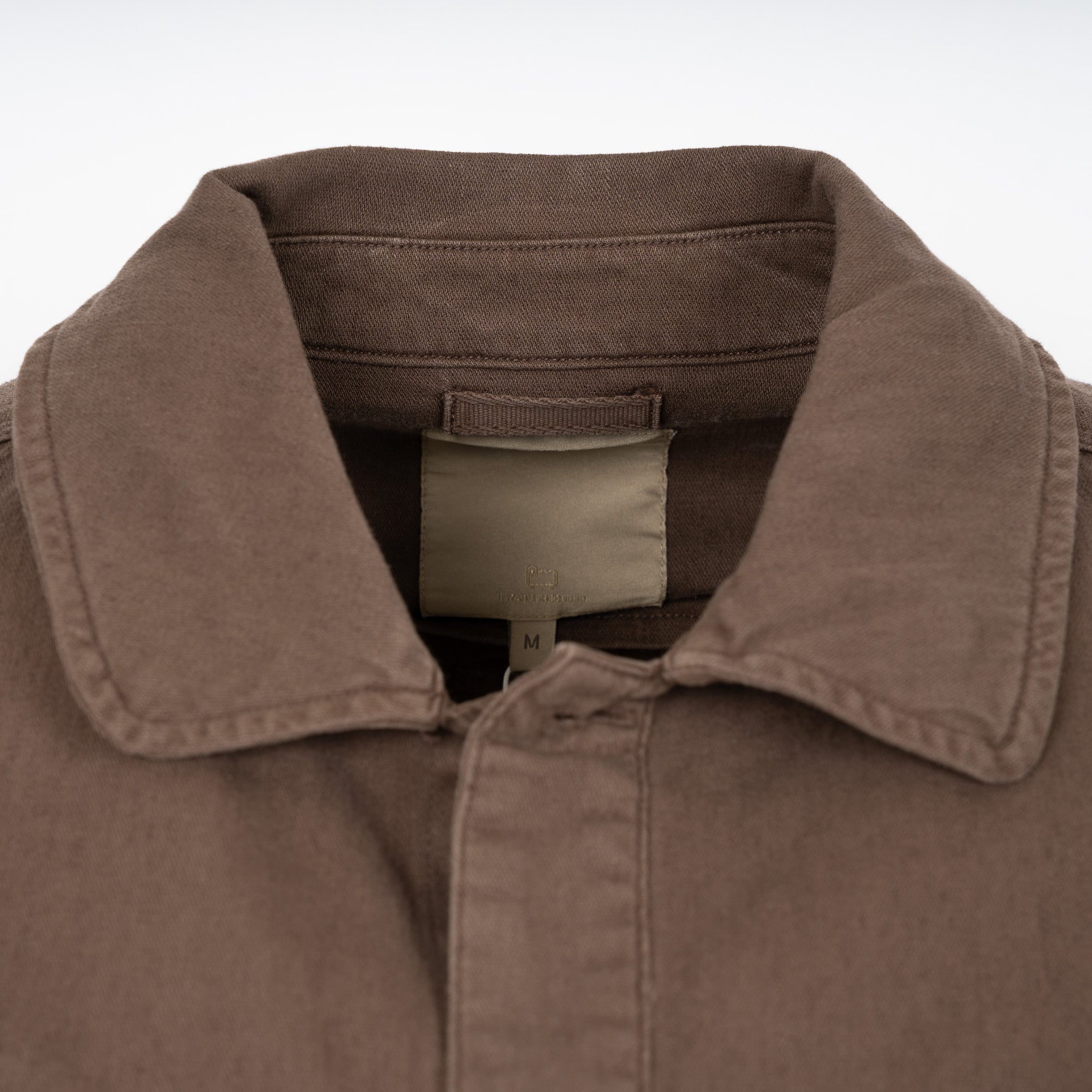 Woolrich Overshirt Bruin | Linnen Safari