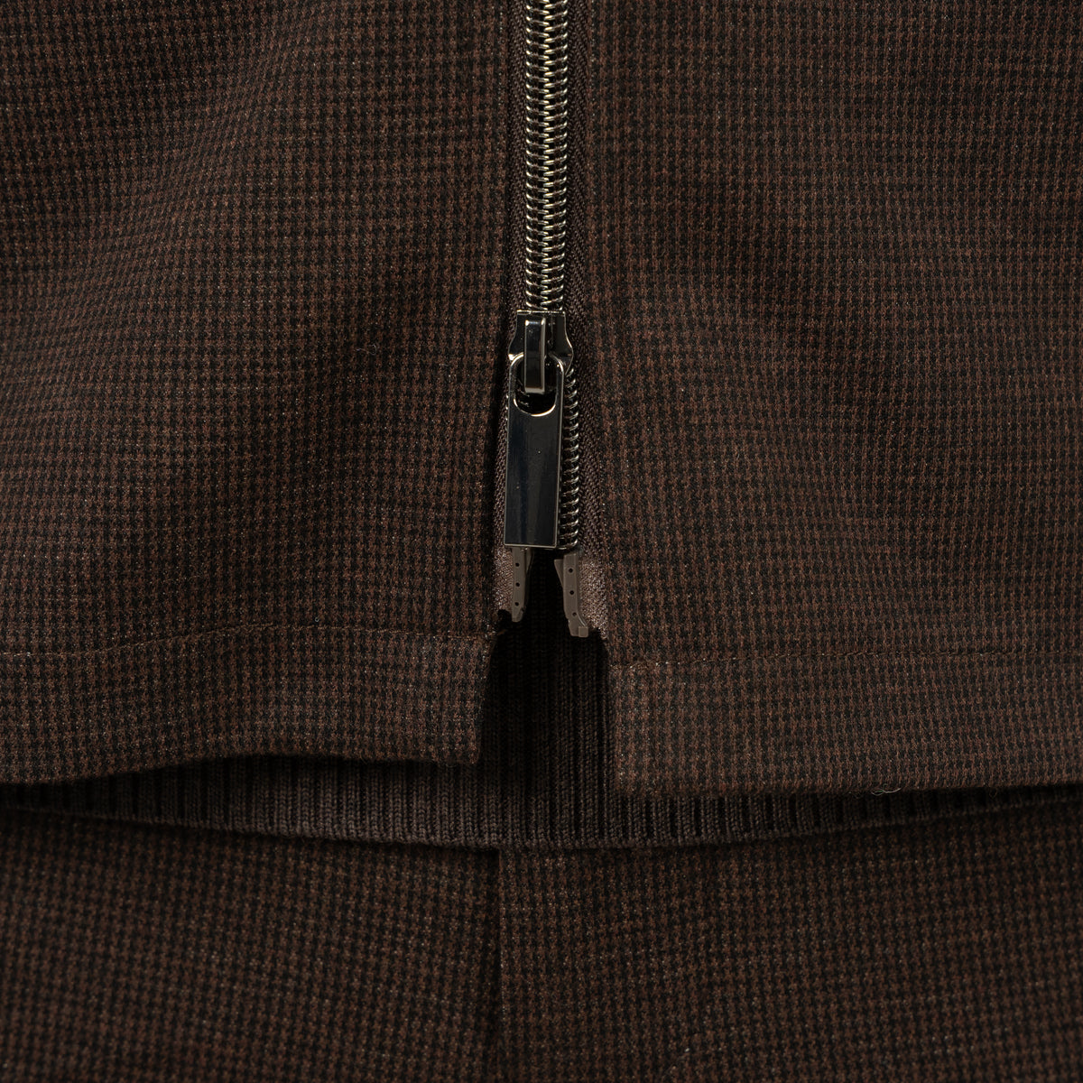 SEVEN DIALS Overshirt met Rits Bruin | Amman