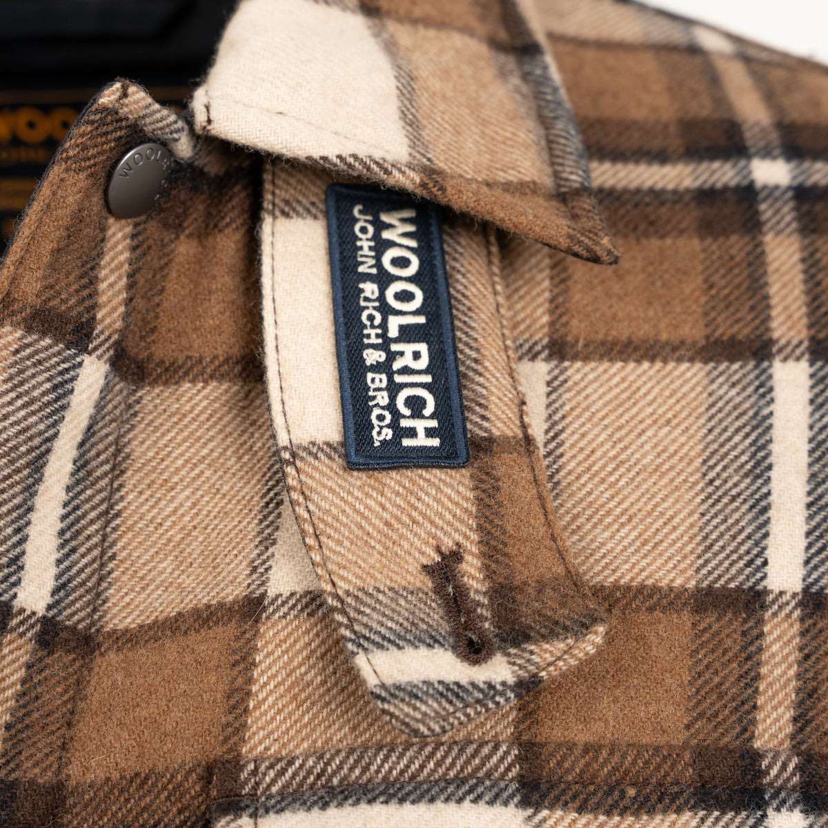 Woolrich Overshirt Jack Bruin Geruit | Alaskan Check