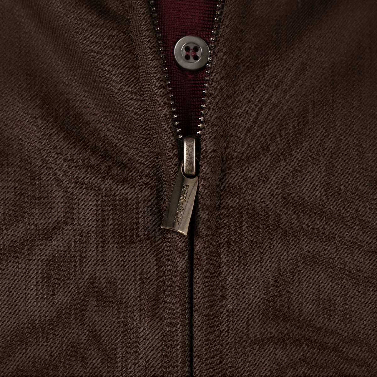 Berwich Overshirt met Rits Bruin | J-Easy