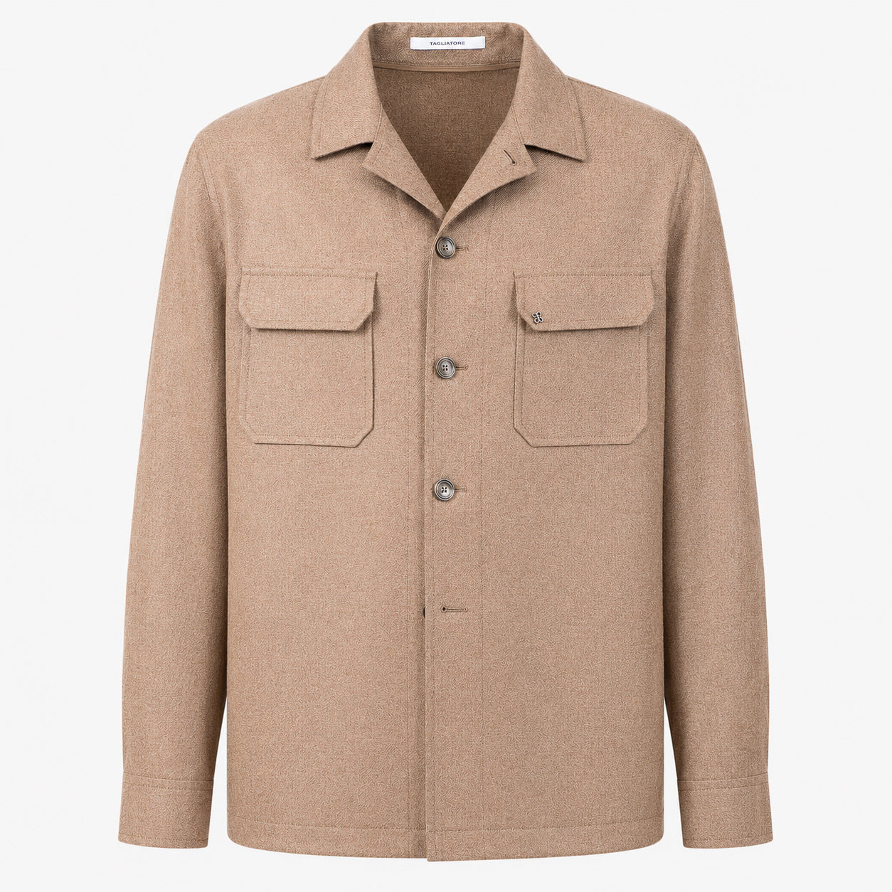 TAGLIATORE Overshirt Camel | Loro Piana Favola