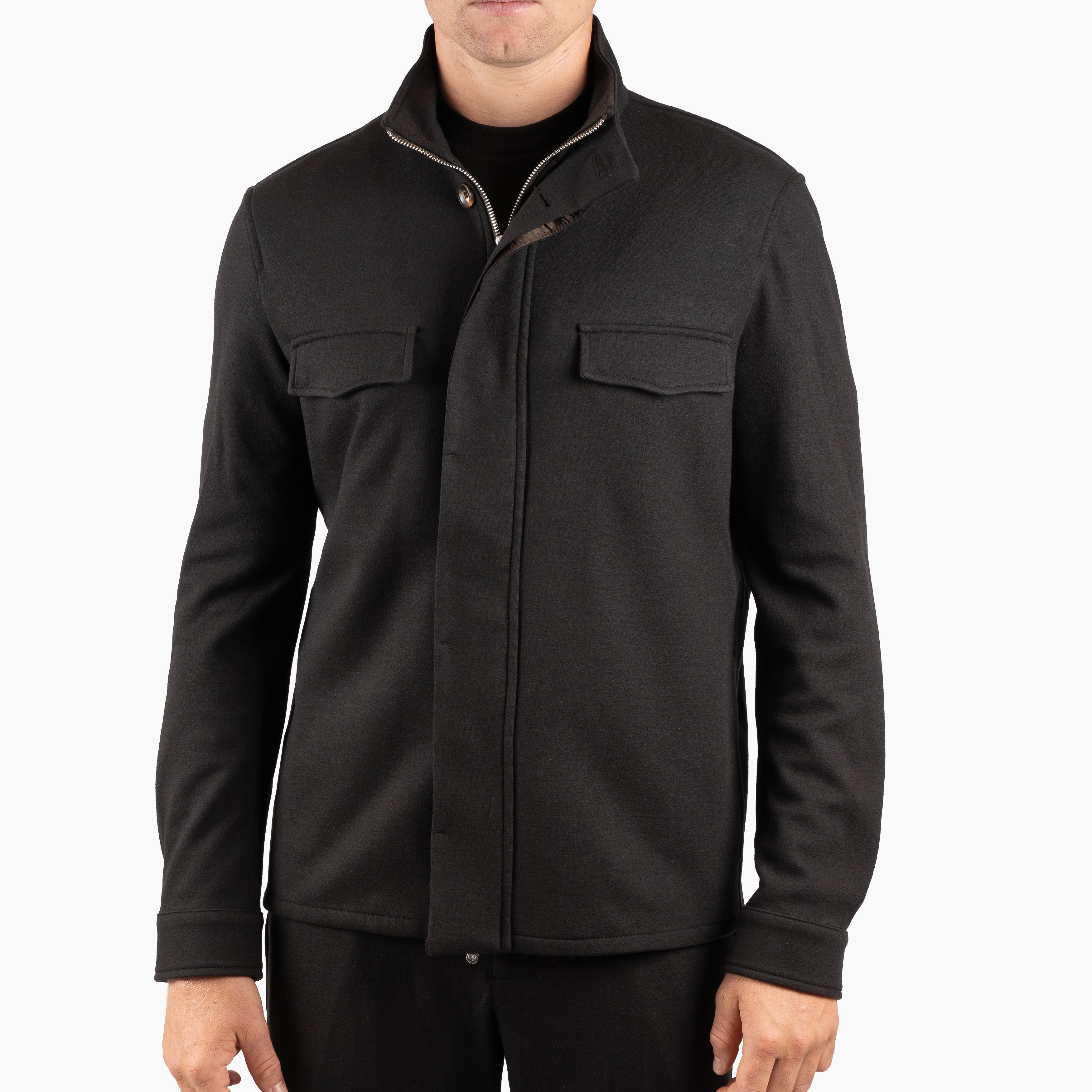 Marco Pescarolo Overshirt Bruin | Titan