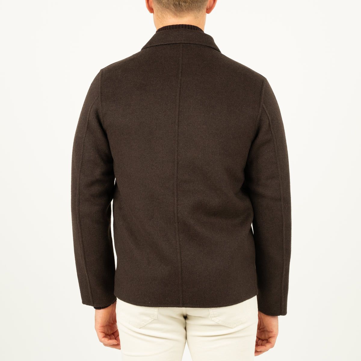 SEVEN DIALS Overshirt Donkerbruin | London