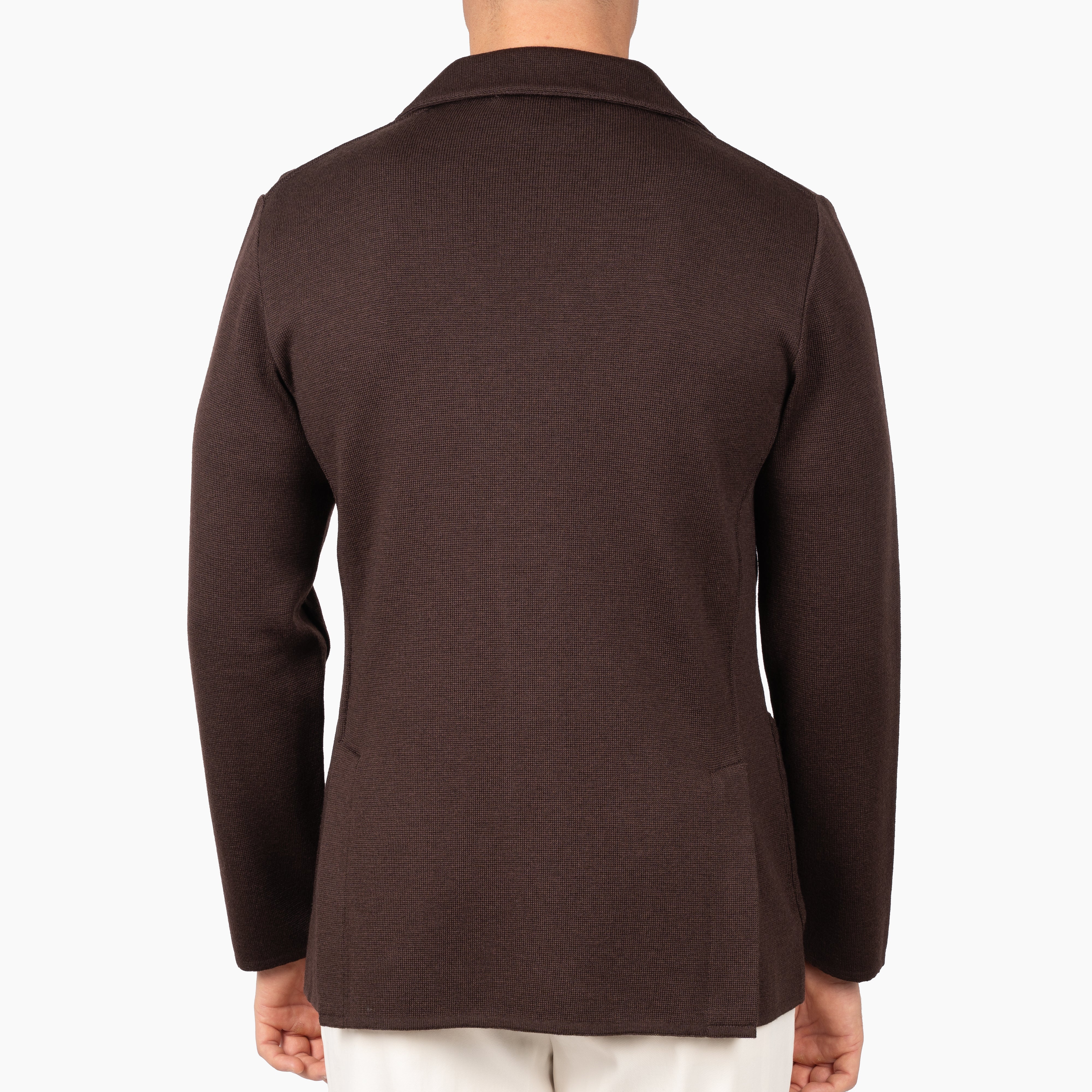 Lardini Gebreid Colbert Bruin