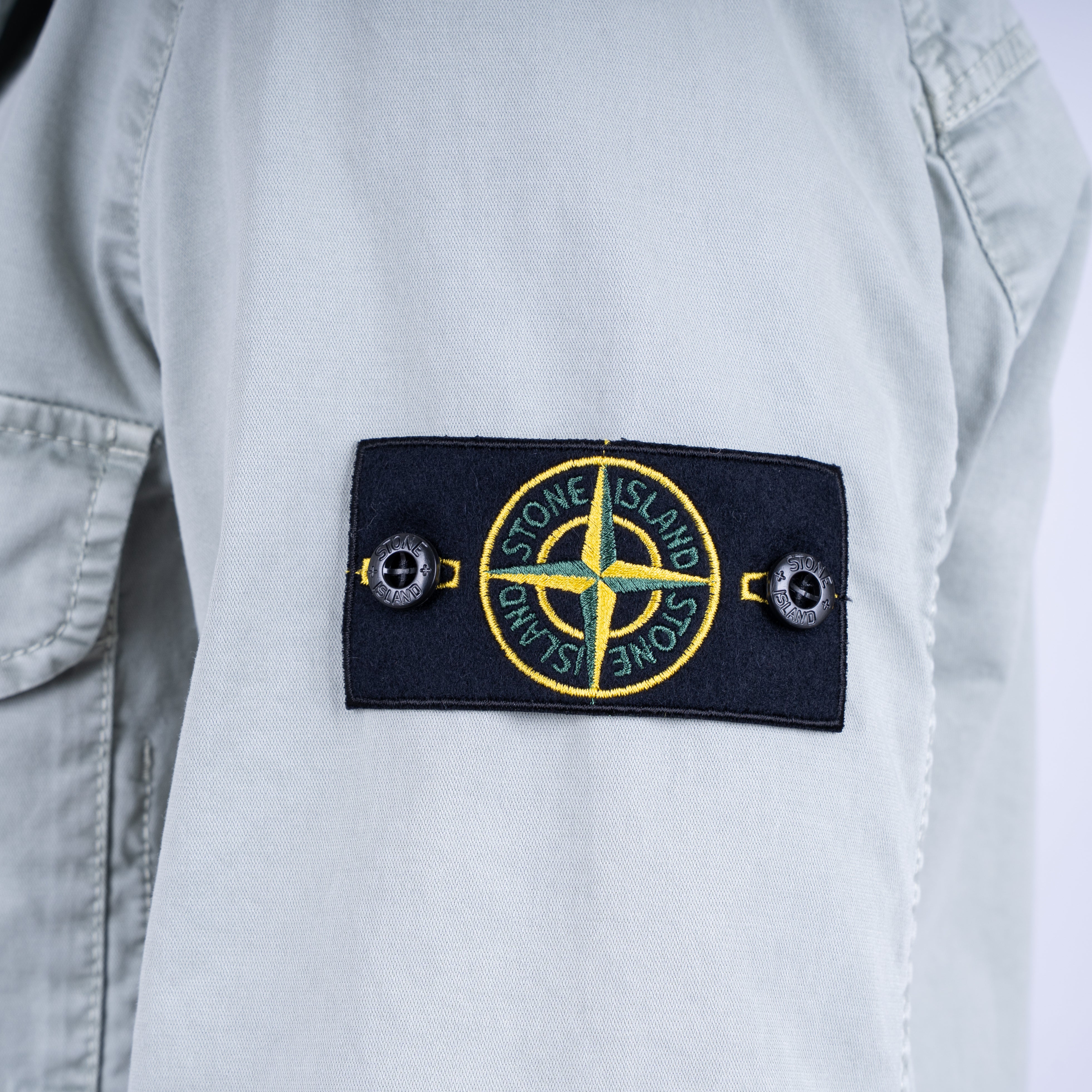 Stone Island Overshirt Mintgroen | 'OLD' Effect