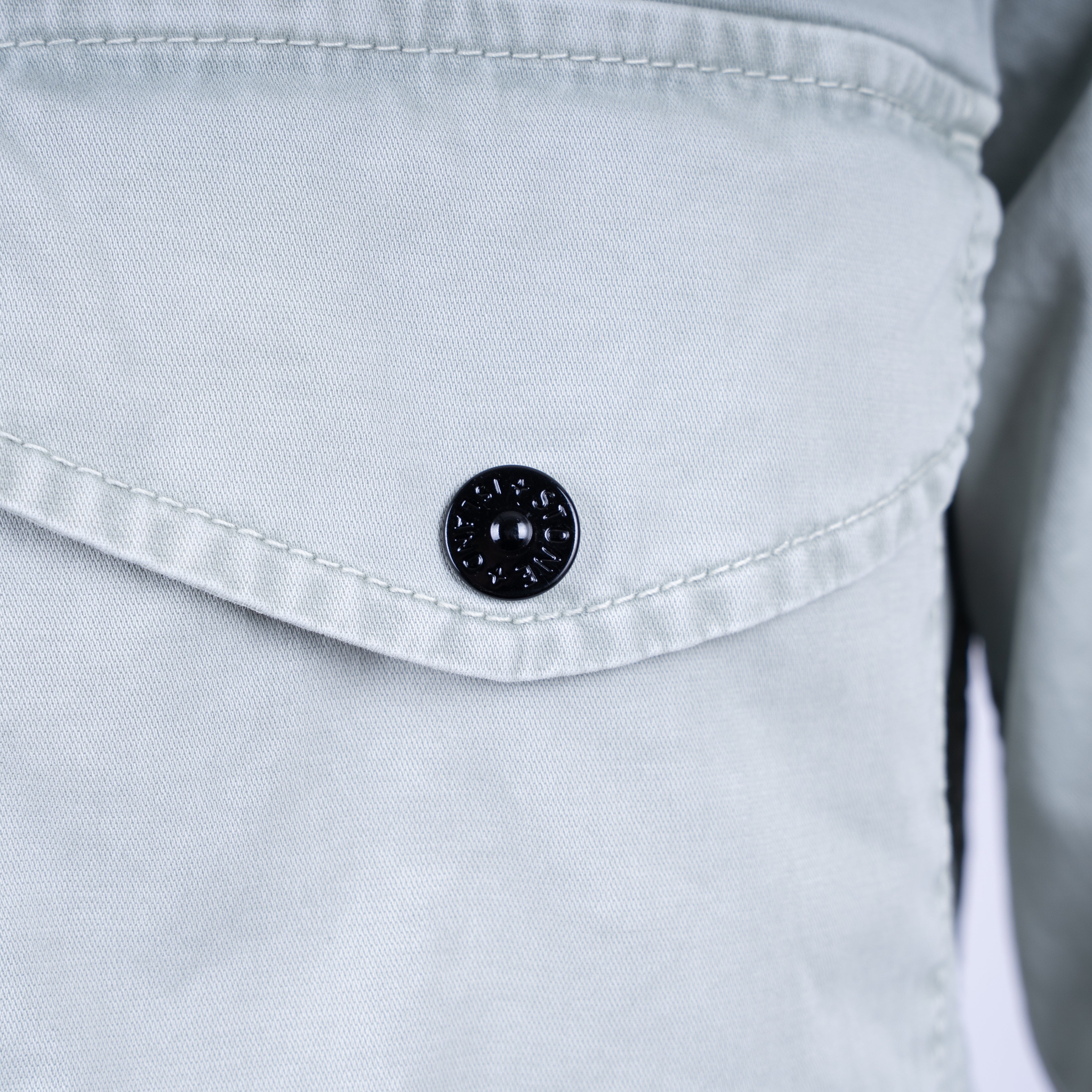 Stone Island Overshirt Mintgroen | 'OLD' Effect