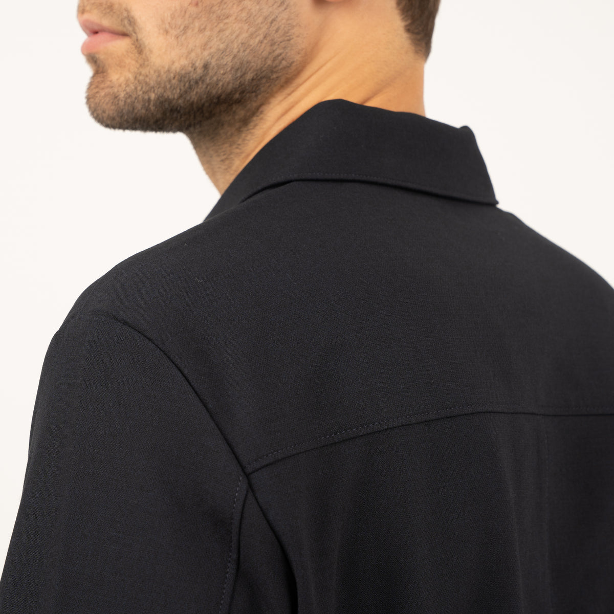 SEVEN DIALS Overshirt Blauw | Ronan