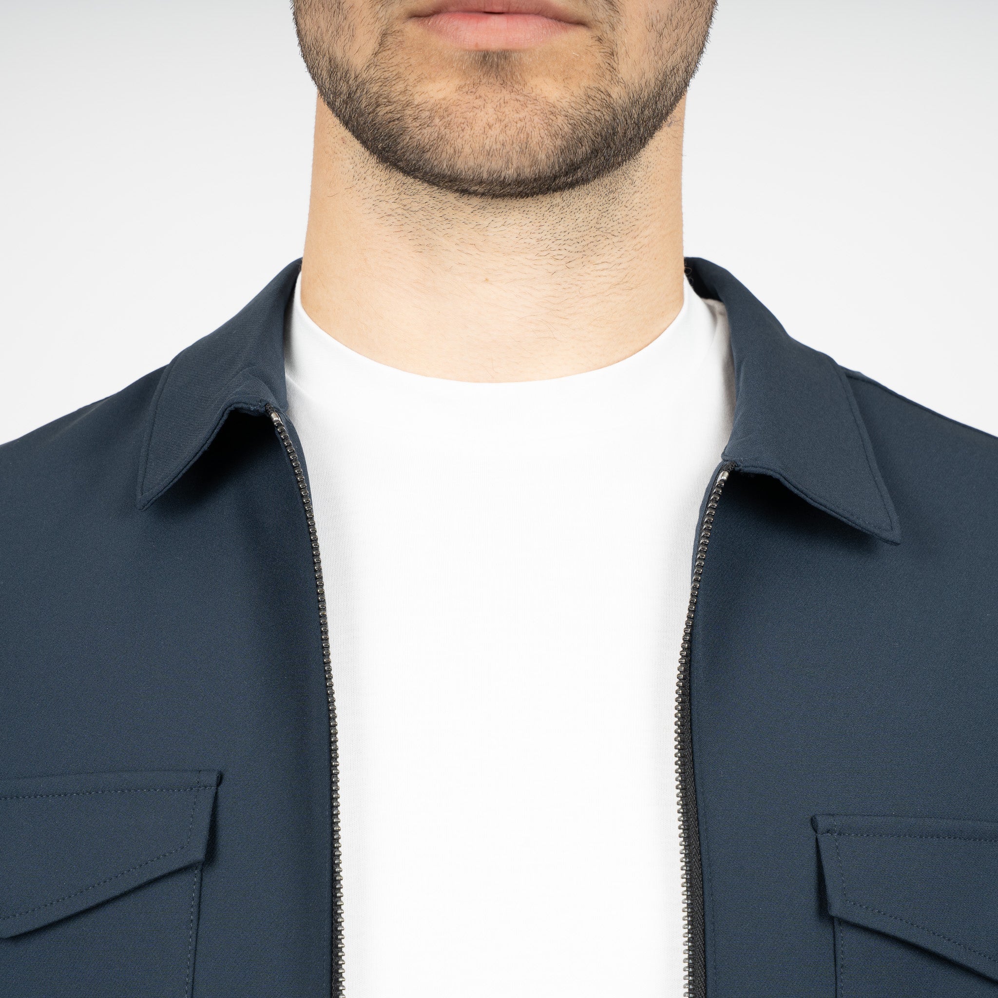 SEVEN DIALS Overshirt Blauw | Earlson