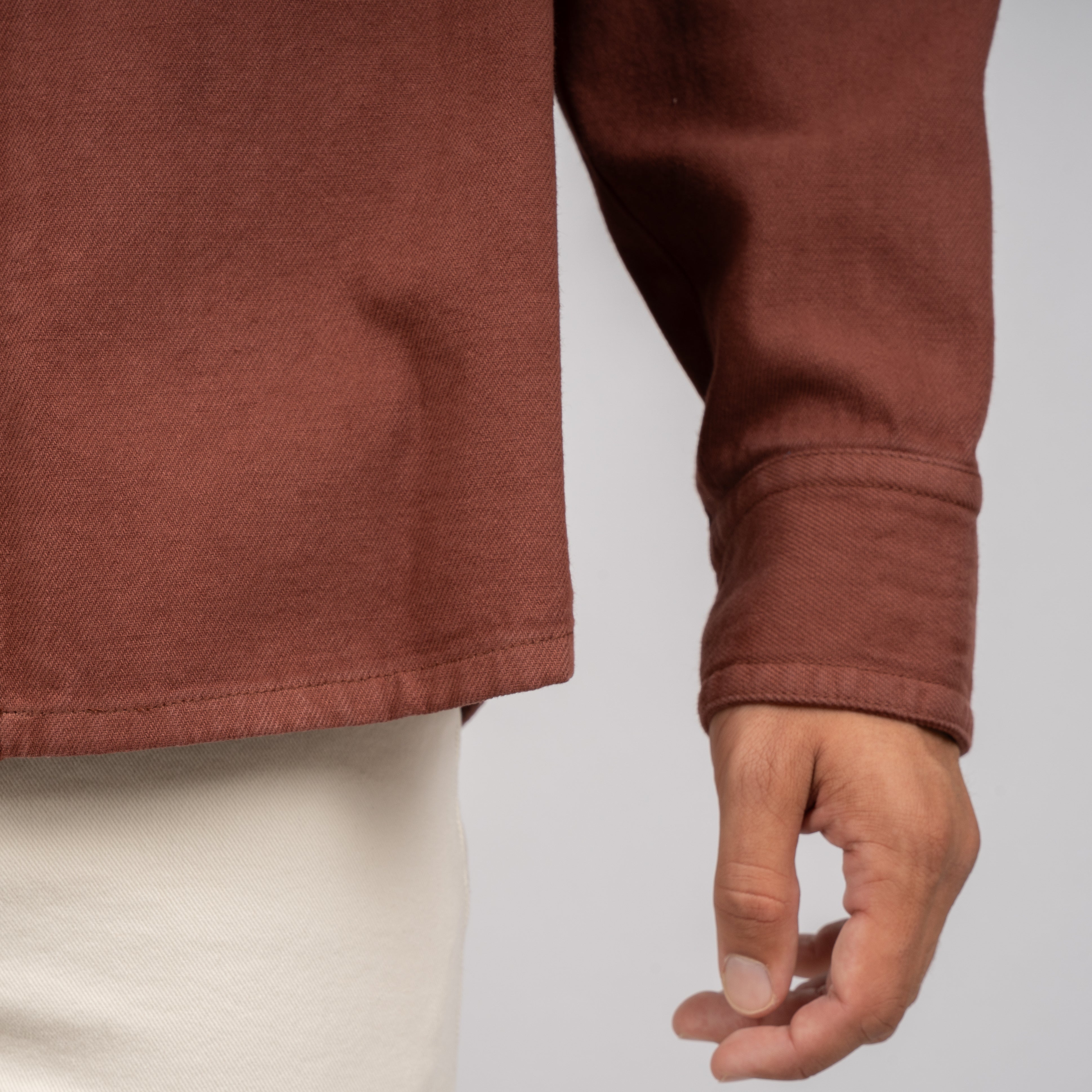 A.P.C. Overshirt Bordeaux Rood | Surchemise