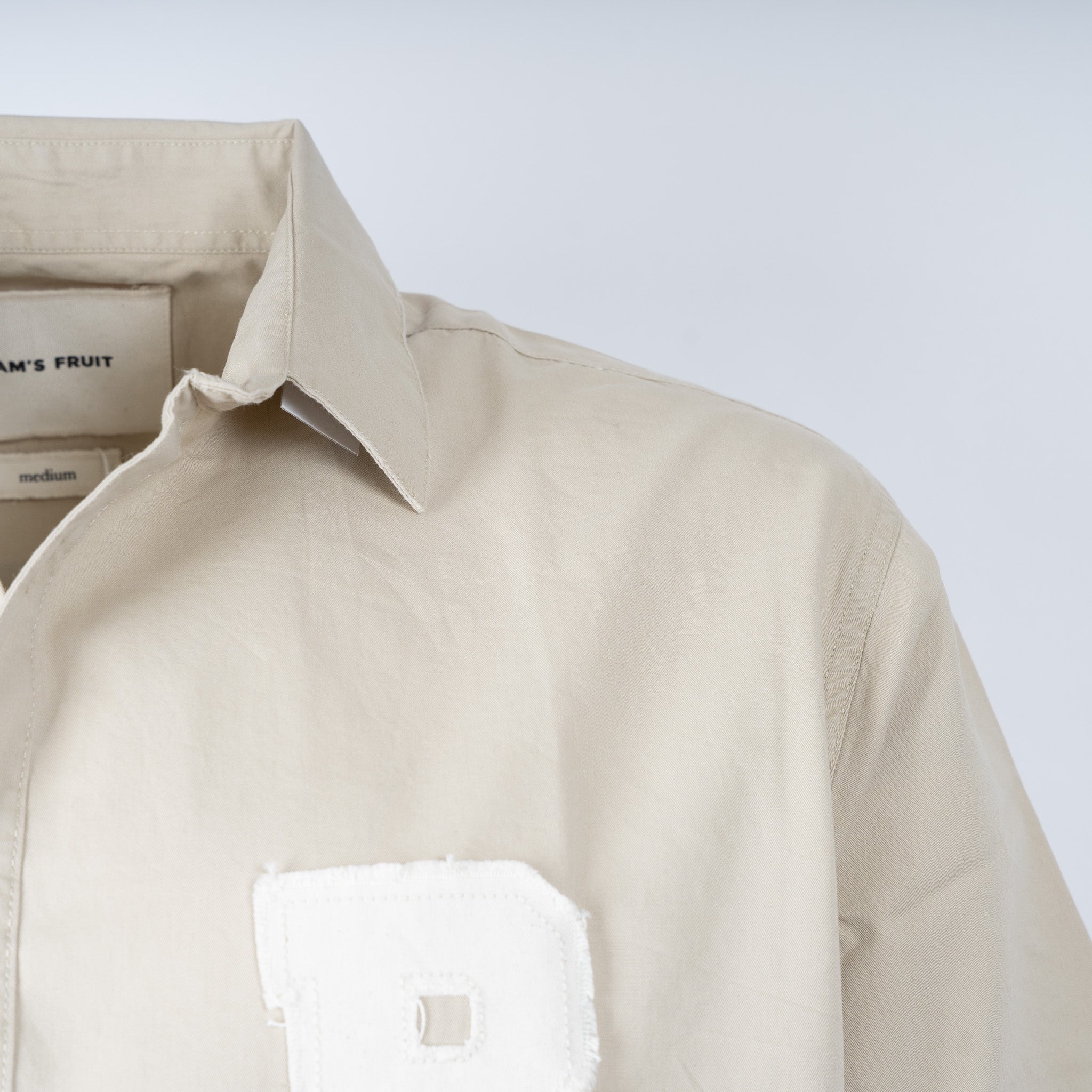 Bram's Fruit Korte Mouwen Overhemd Zand | Varsity Shirt