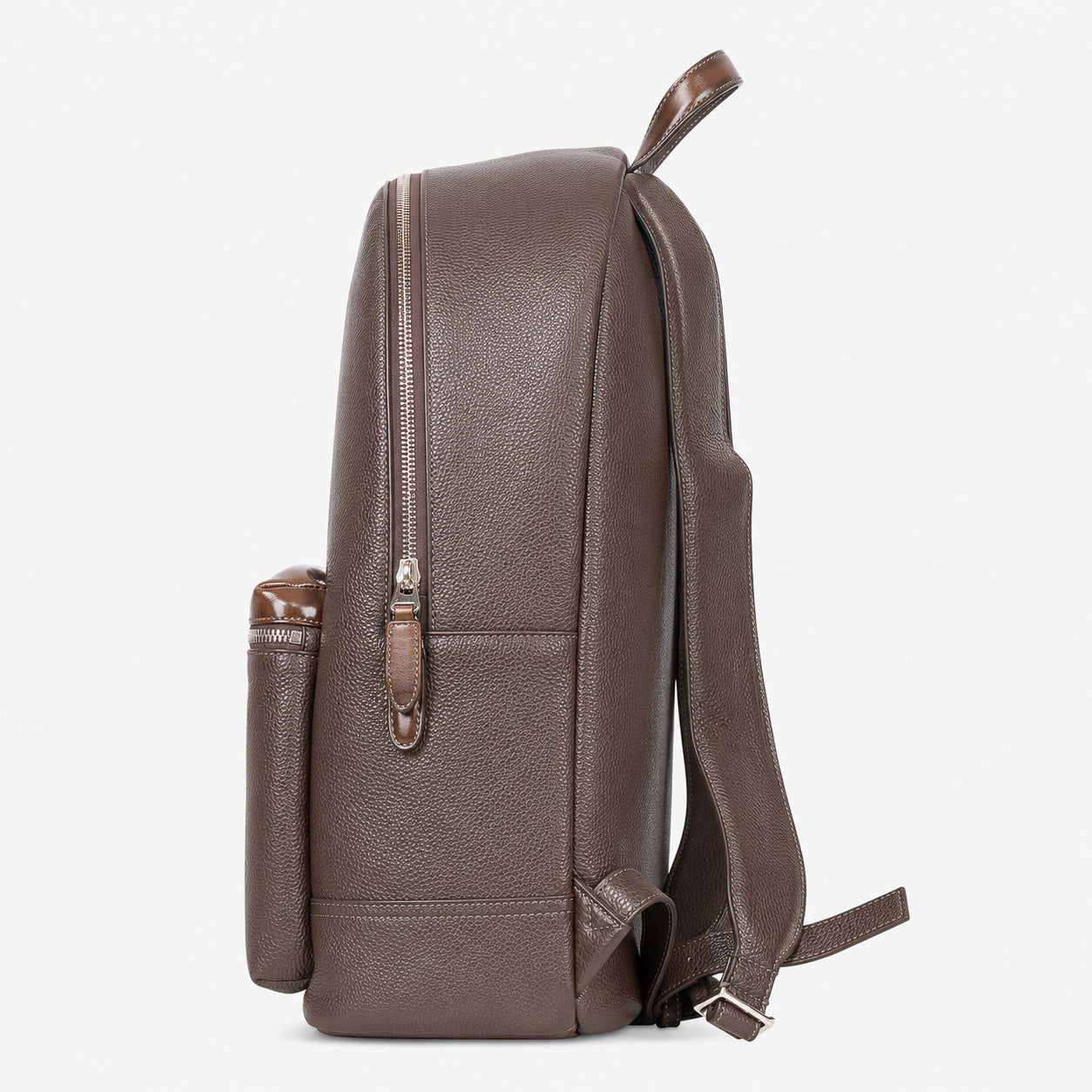 Santoni Rugzak Bruin | Tumbled Leather