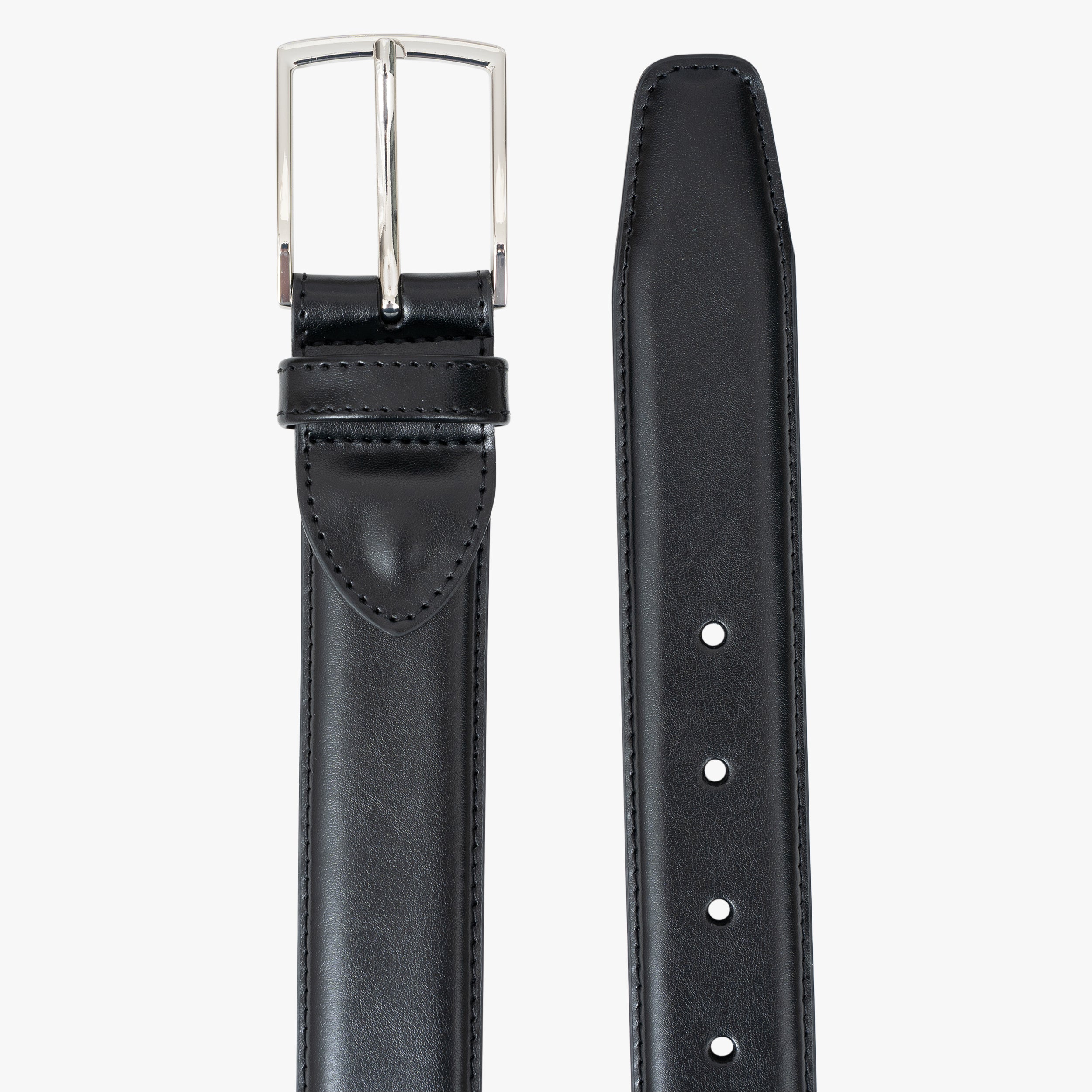 JOB86 Leren Riem Zwart