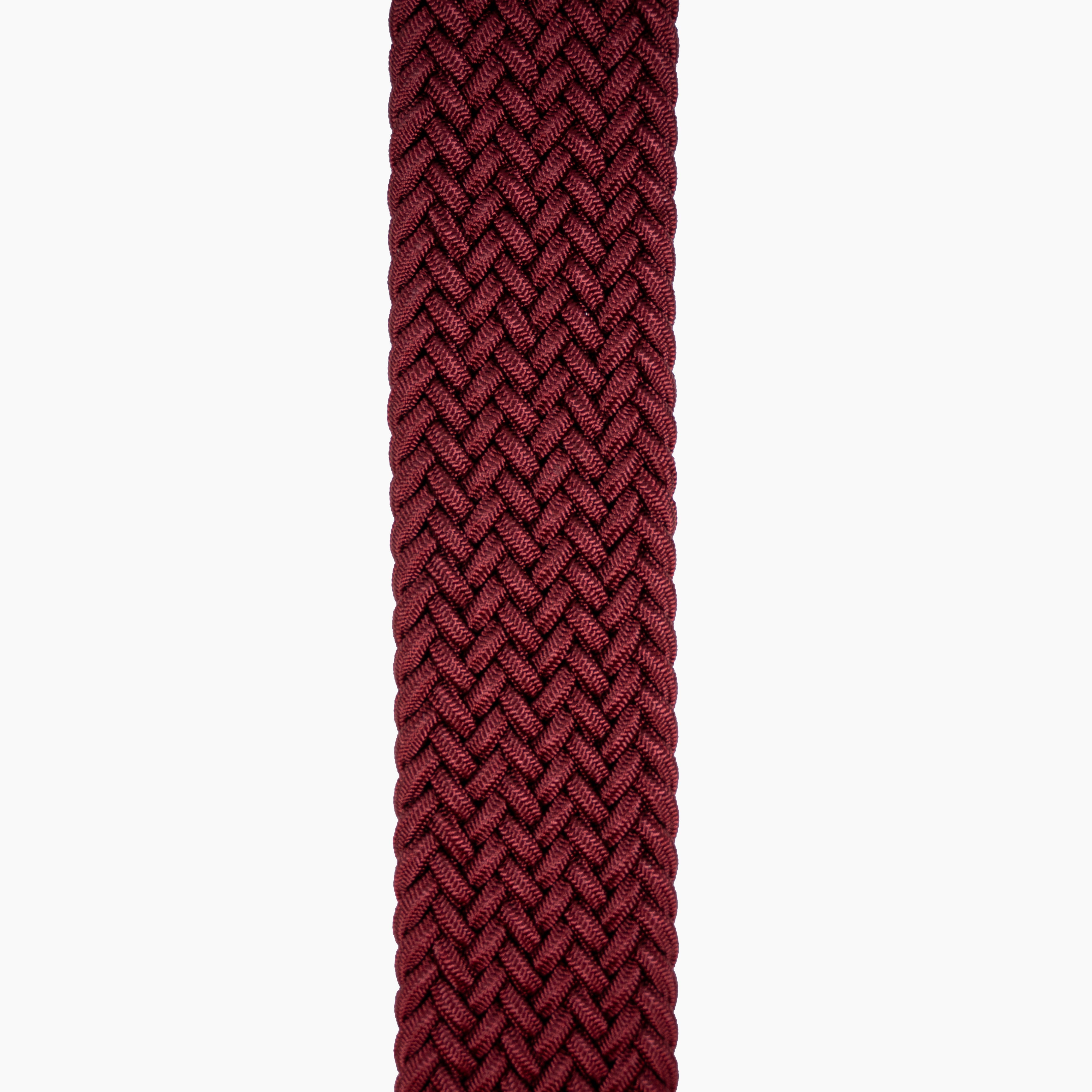 Athison Gevlochten Riem Rood | Rayon Stretch
