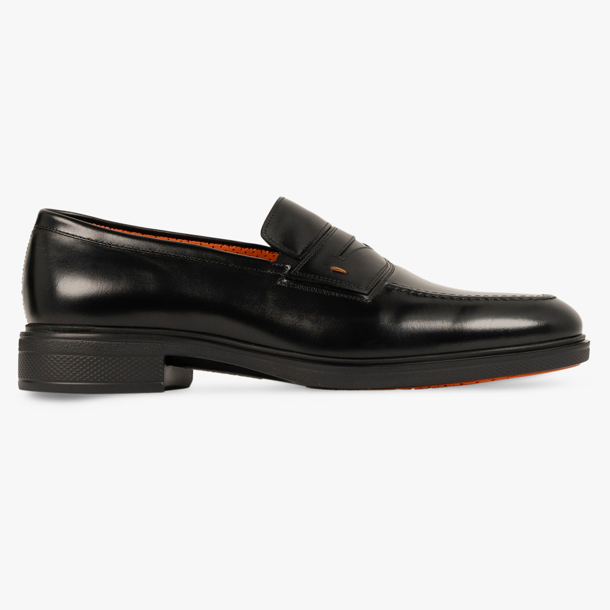 Santoni Loafer Zwart | Easy