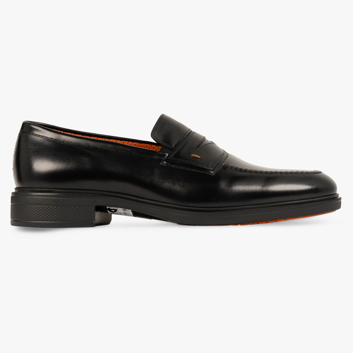 Santoni Loafer Zwart | Easy