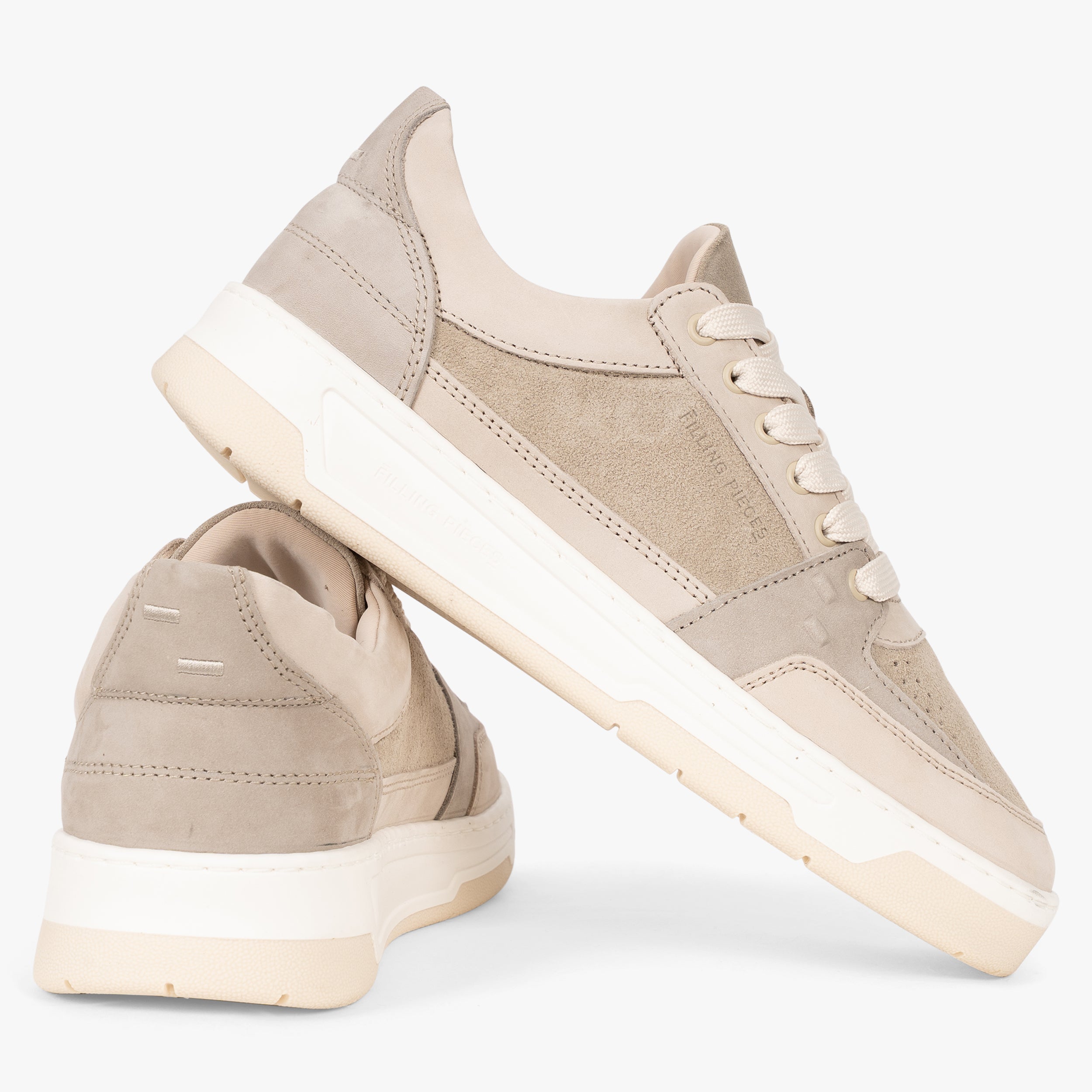 Filling Pieces Sneaker Beige | Low Vise Mix