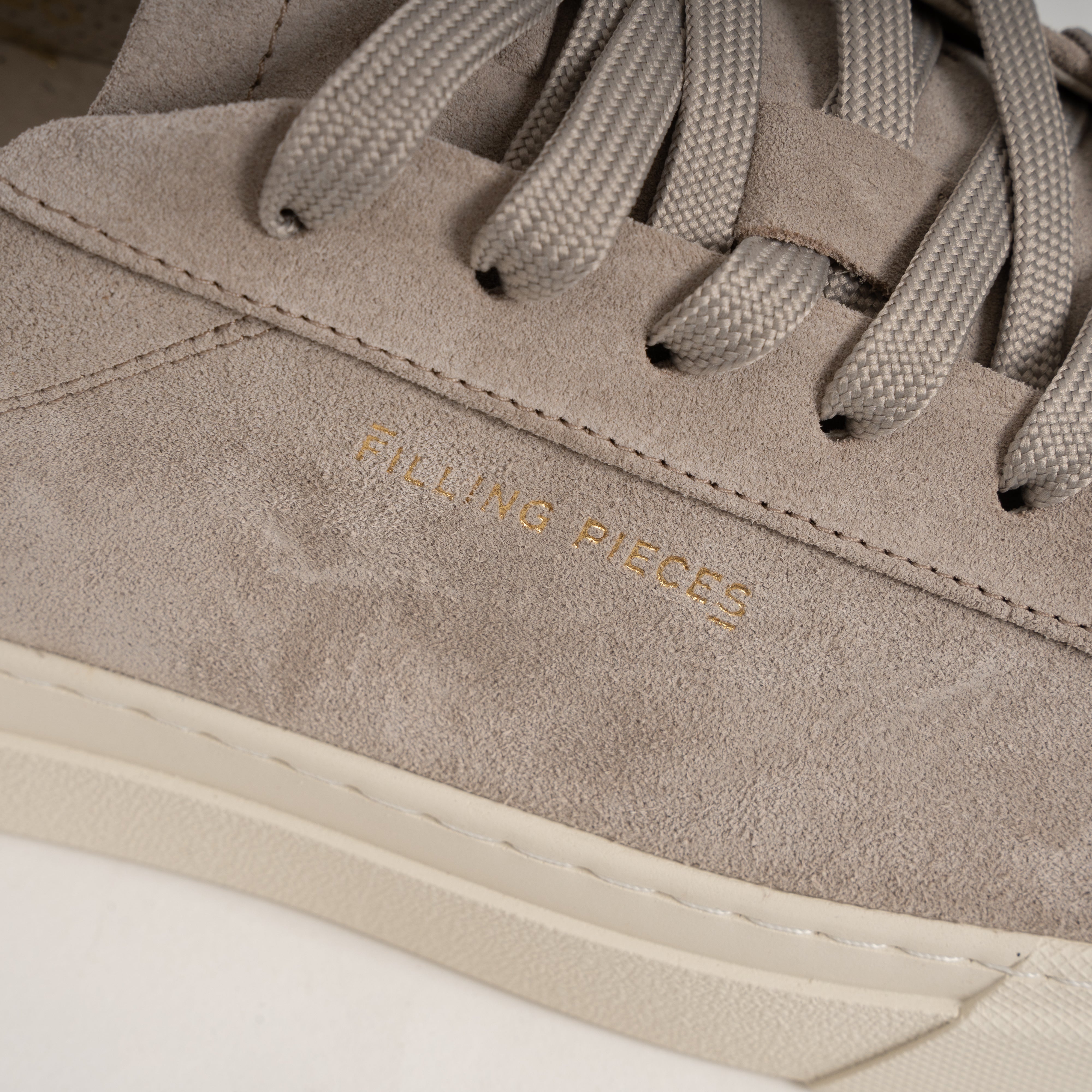Filling Pieces Sneakers Beige | Tiebreak Suede