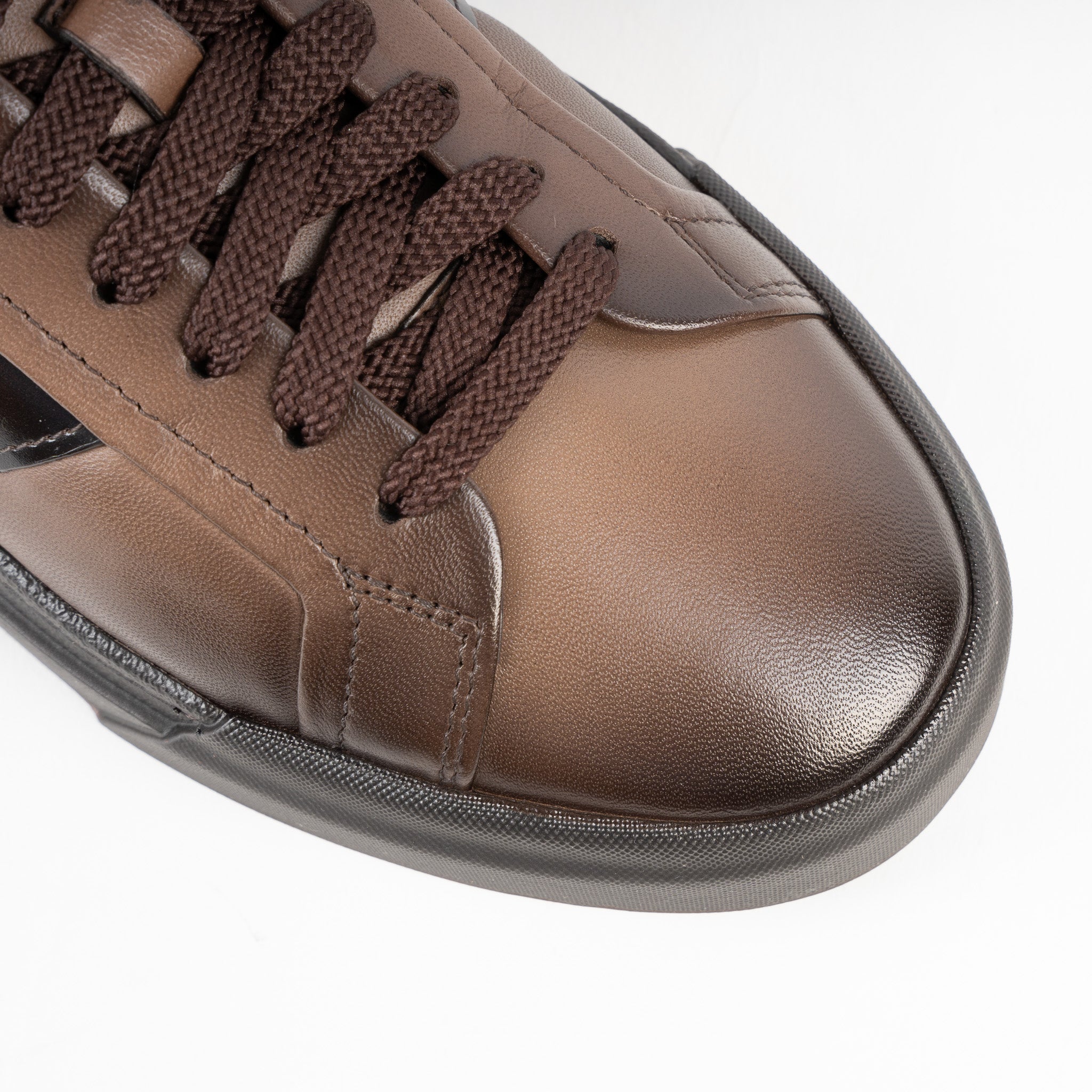 Santoni Sneaker Bruin | Double Buckle