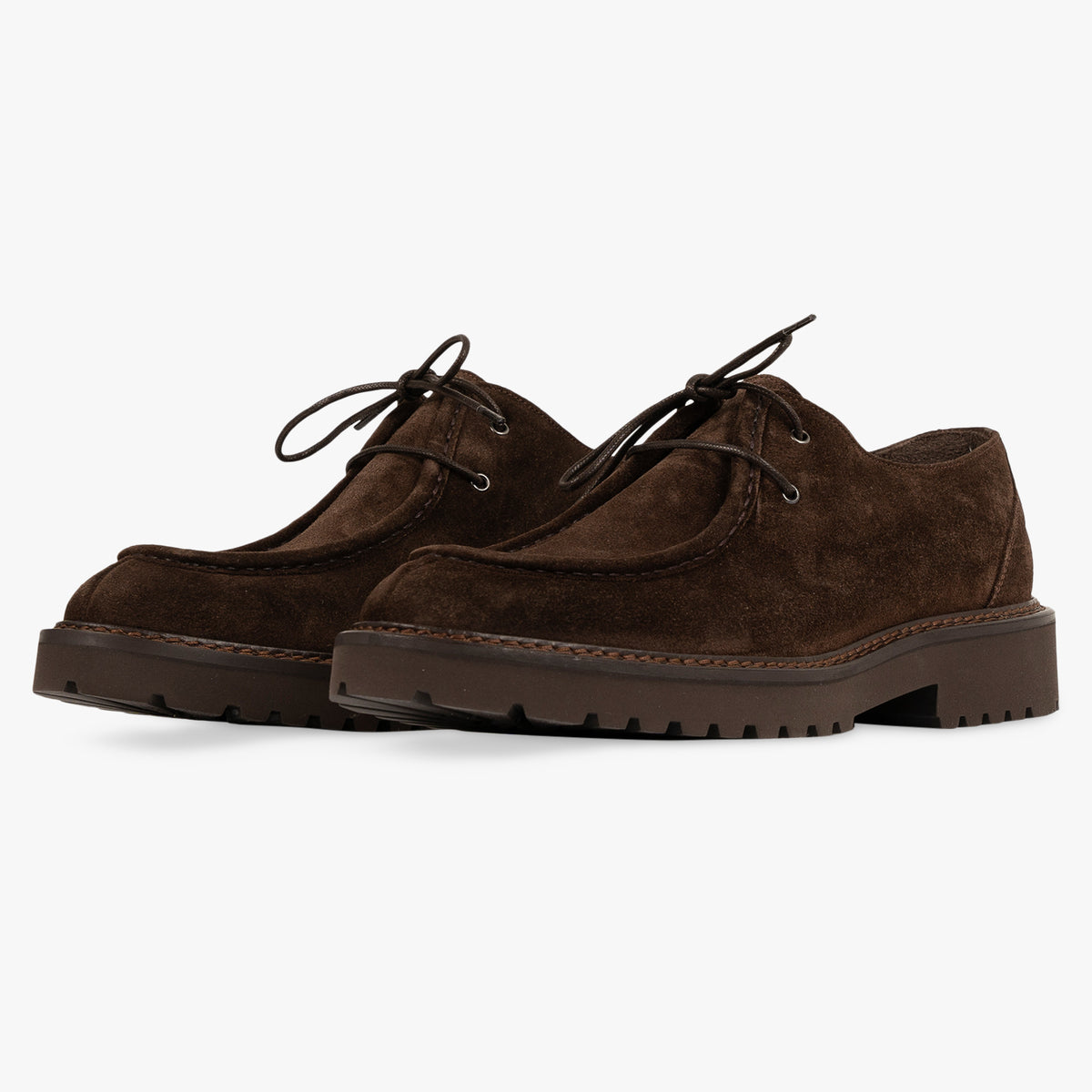 Calce Wallabee Veterschoen Bruin Suède | Mantova