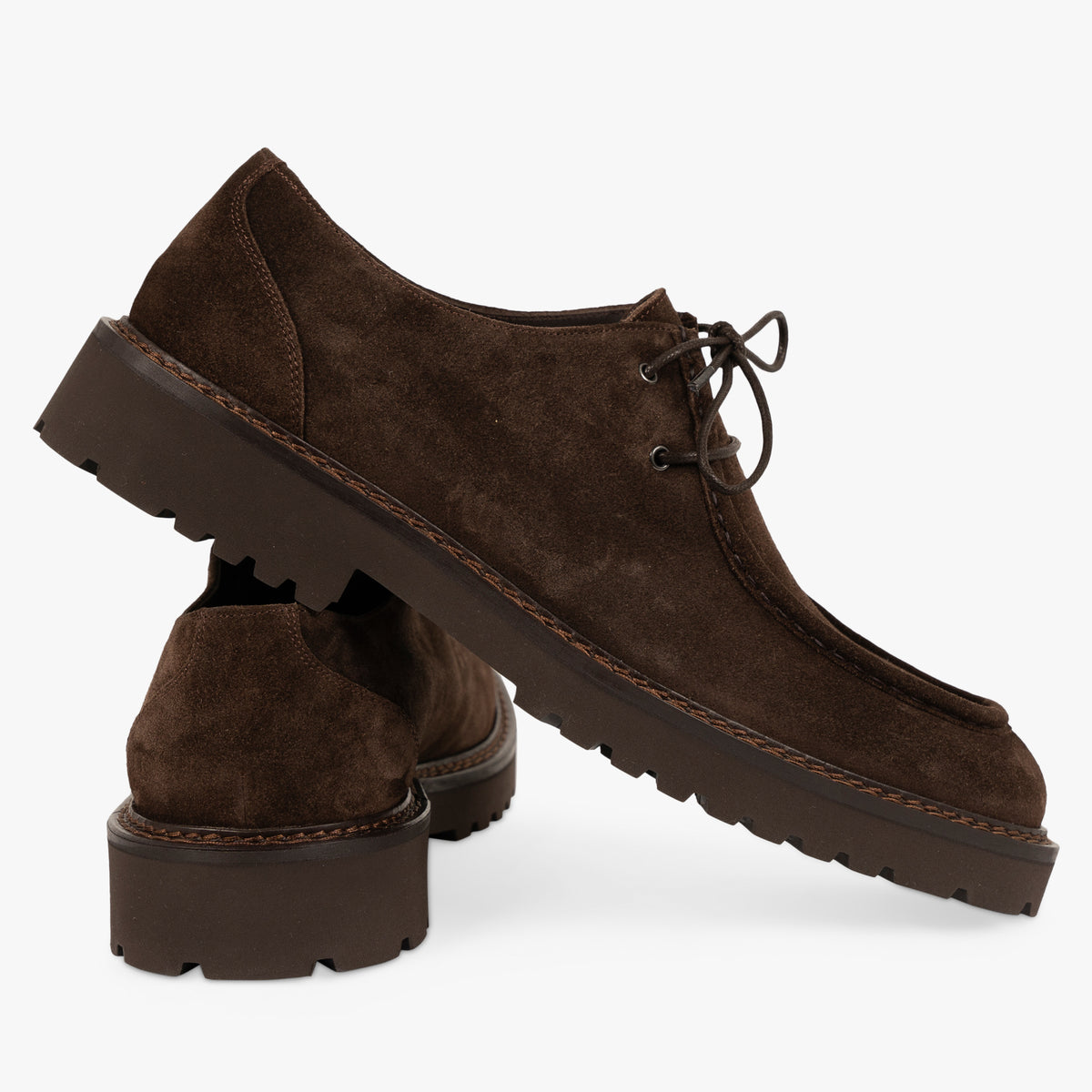 Calce Wallabee Veterschoen Bruin Suède | Mantova