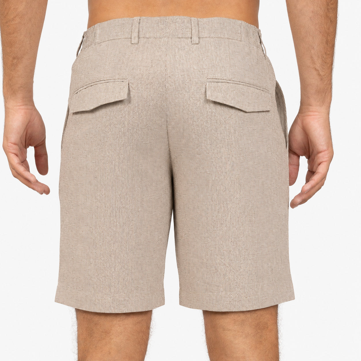 SEVEN DIALS Korte Broek Beige | Anson